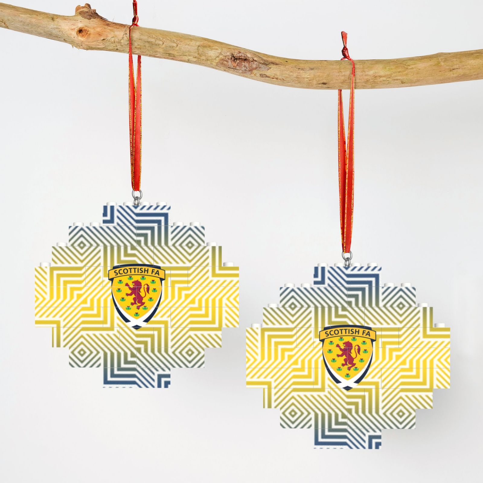 Scotland Building Block Puzzle Ornament BBP1983