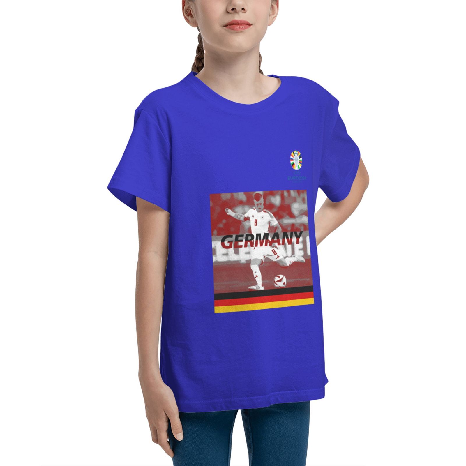 Kid's Germany EURO 2024 Teenage T-shirt TET1710