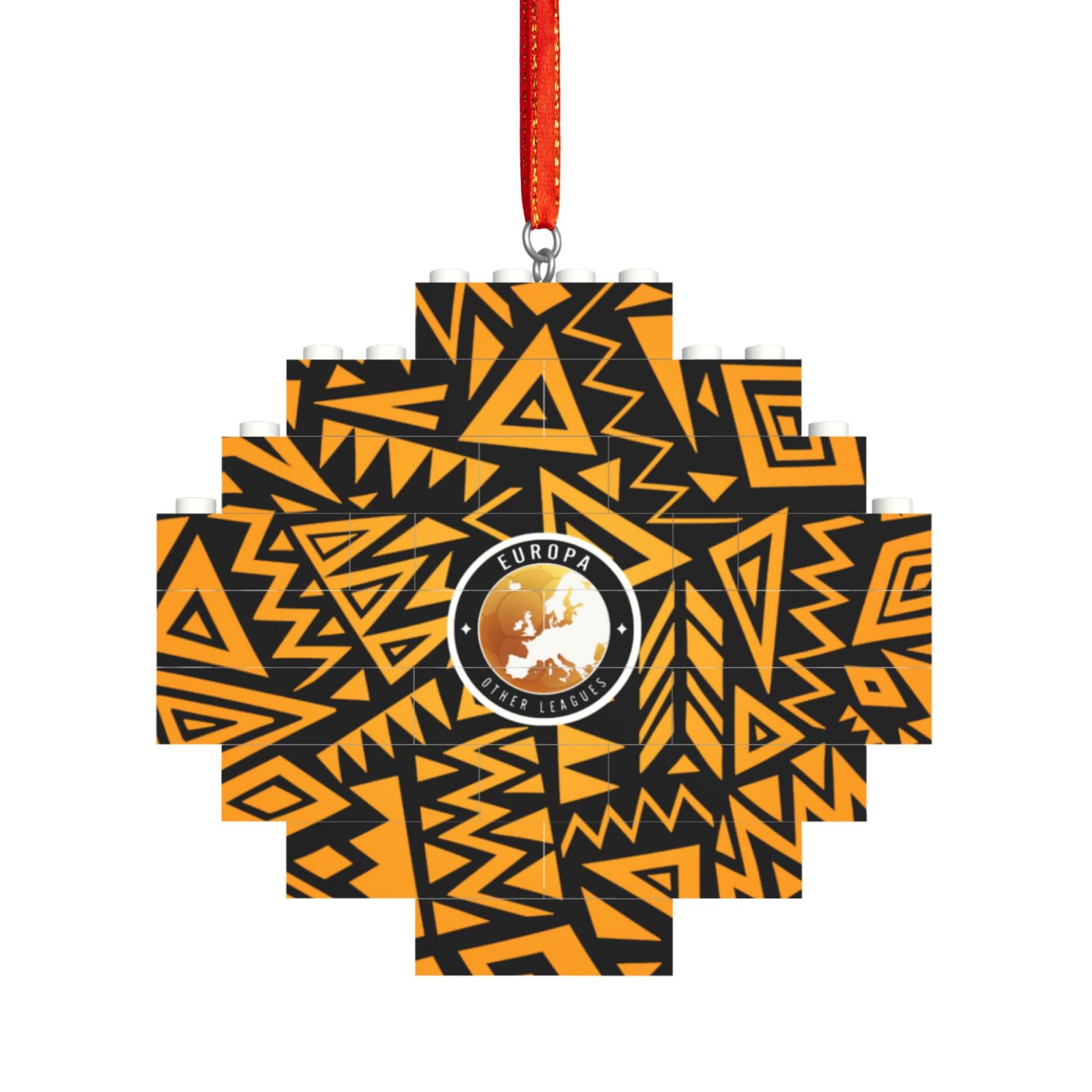 UEFA Europa League Building Block Puzzle Ornament BBP2039