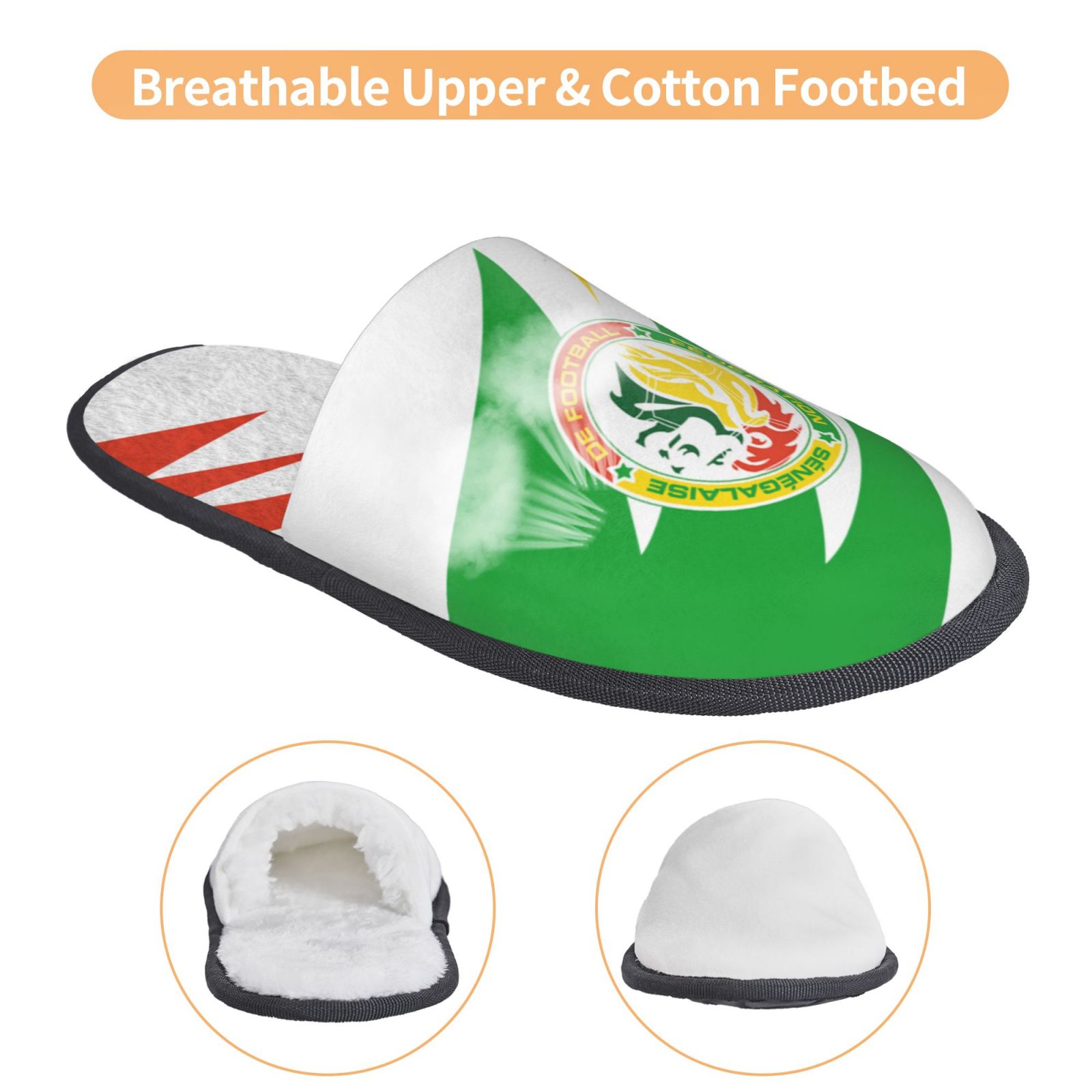 Senegal Cotton Slippers FSP2216