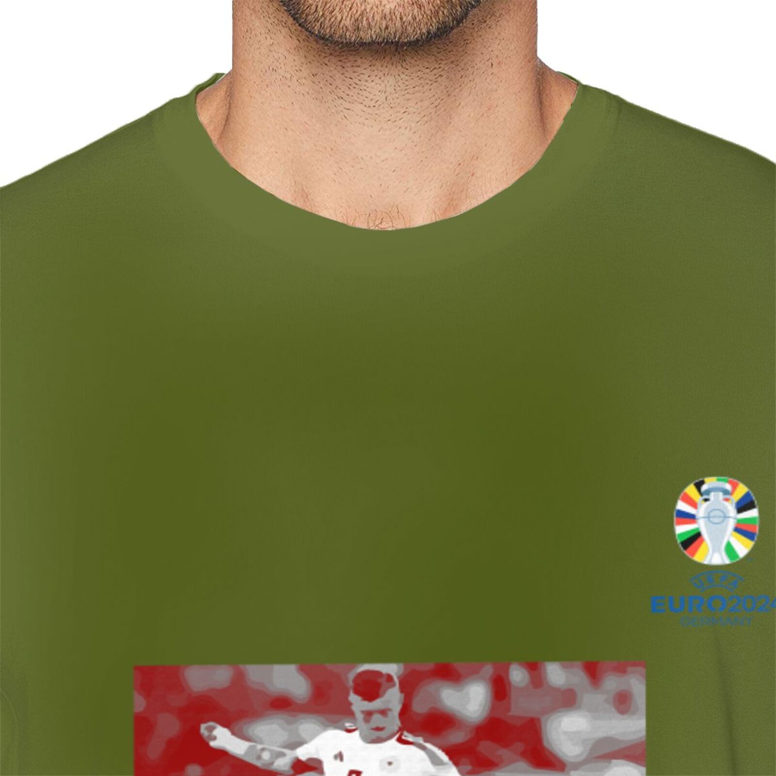 Men's Germany EURO 2024 Basic Short Sleeve T-Shirt BST1704