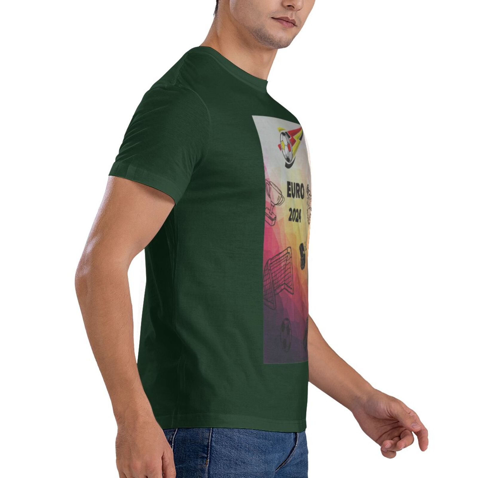 Men's Germany EURO 2024 Basic Short Sleeve T-Shirt BST1771