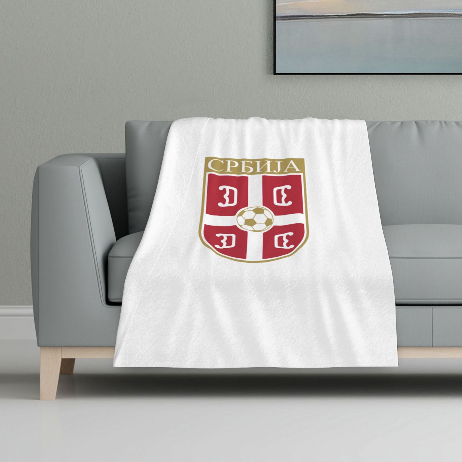 Serbia Flannel Blanket FLB1626