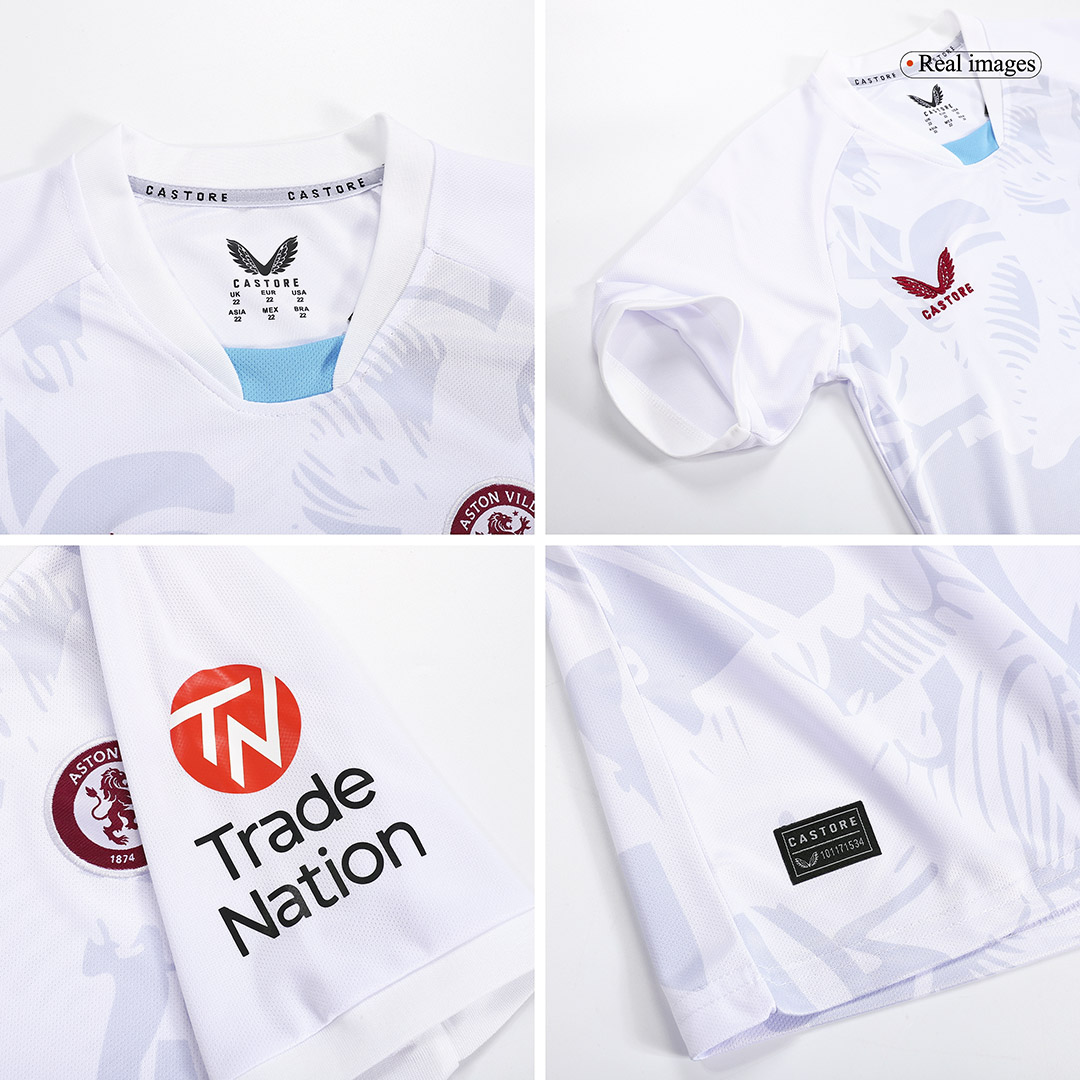 Kid's Aston Villa Away Jersey+Shorts 23/24