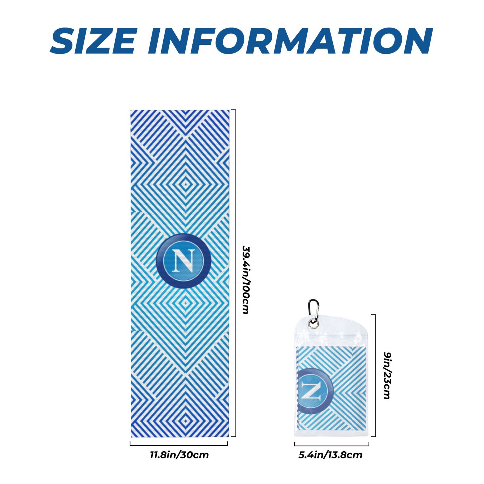 SSC Napoli Sport Towel CET1945