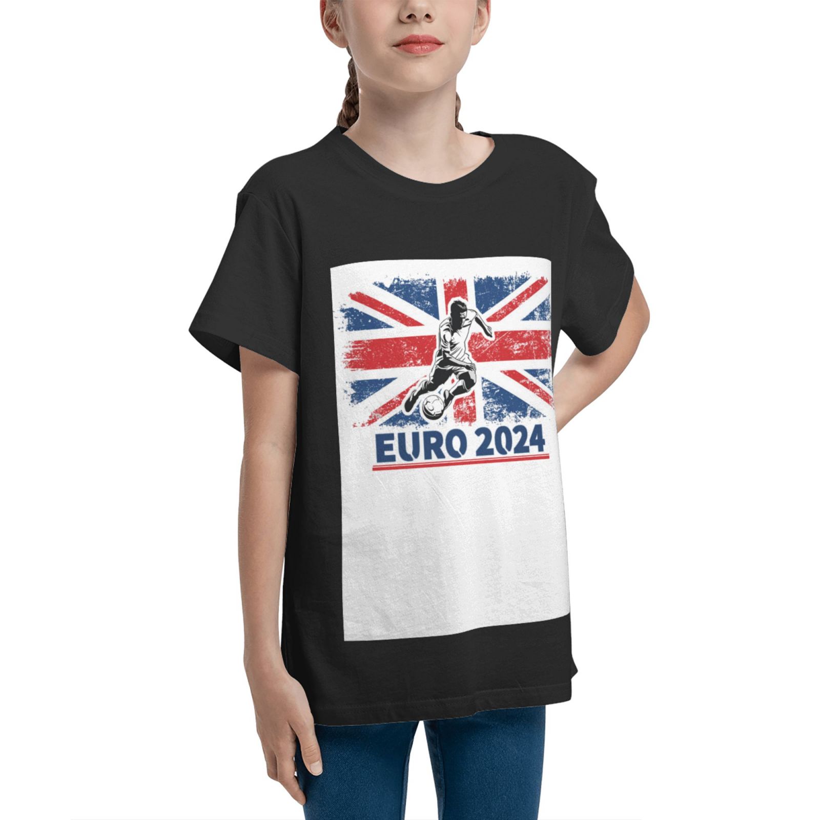 Kid's England EURO 2024 Teenage T-shirt TET1754