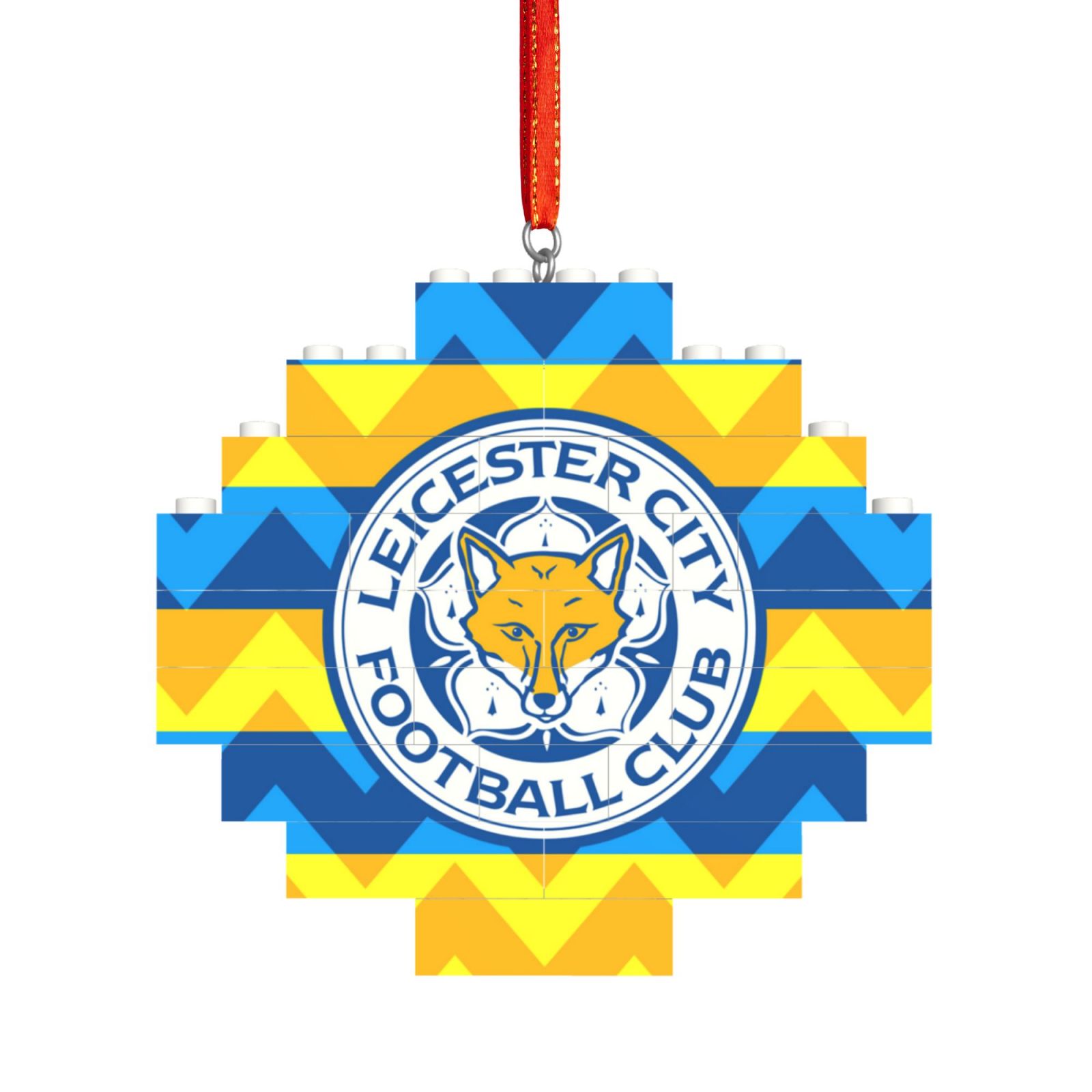 Leicester City Building Block Puzzle Ornament BBP2111