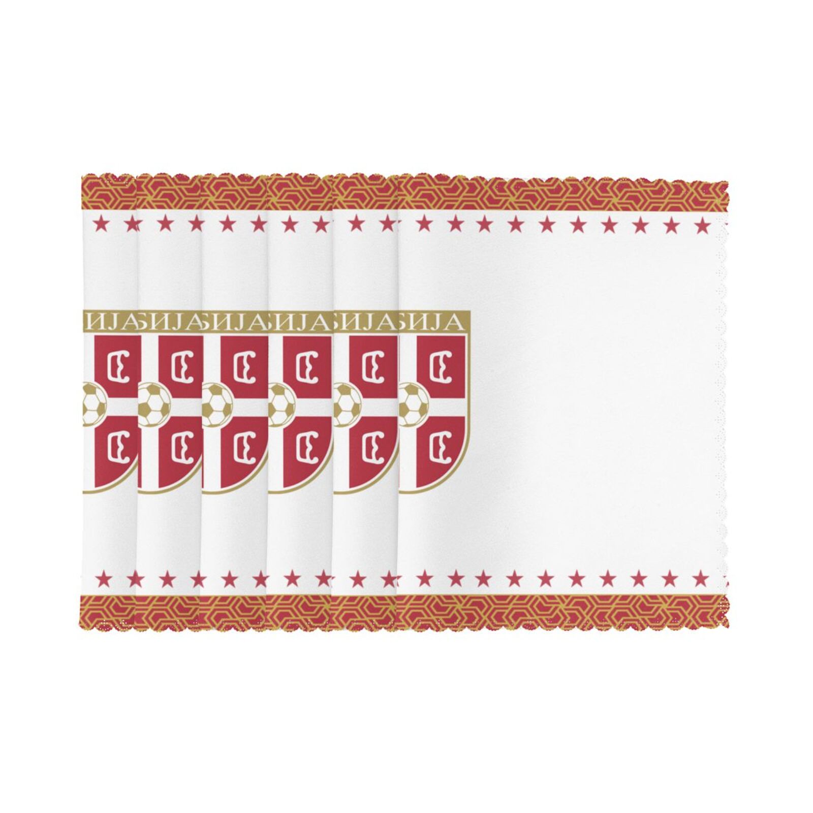 Serbia Placemat Set Of 6 PFD2294