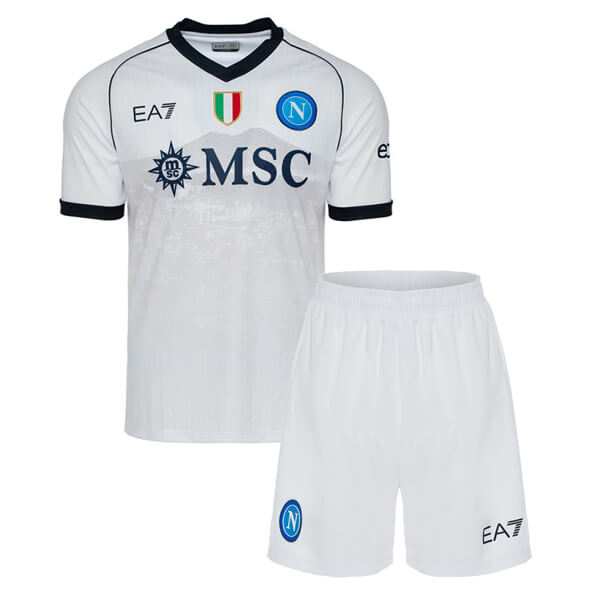 Kid's SSC Napoli Away Jersey+Shorts 23/24