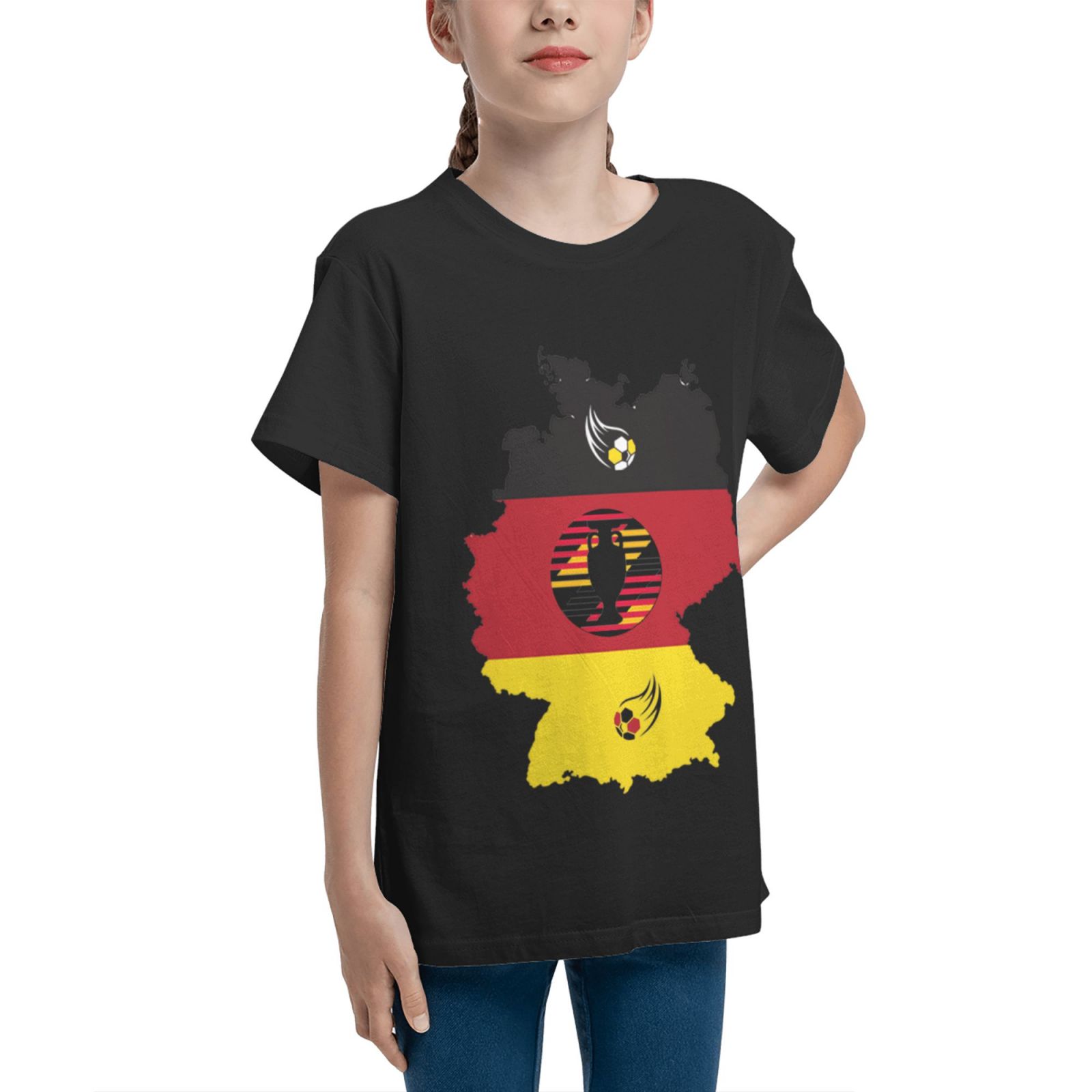 Kid's Germany EURO 2024 Teenage T-shirt TET1769