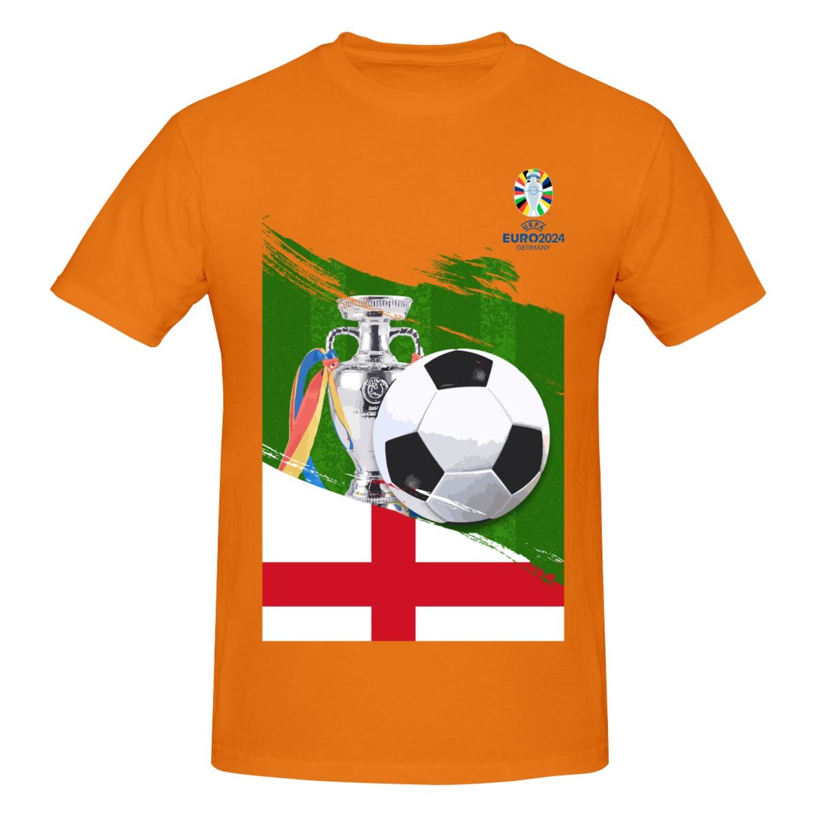 Men's England EURO 2024 Basic Short Sleeve T-Shirt BST1681