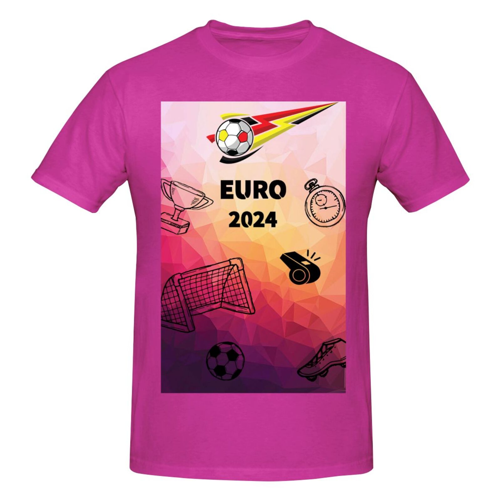 Men's Germany EURO 2024 Basic Short Sleeve T-Shirt BST1771