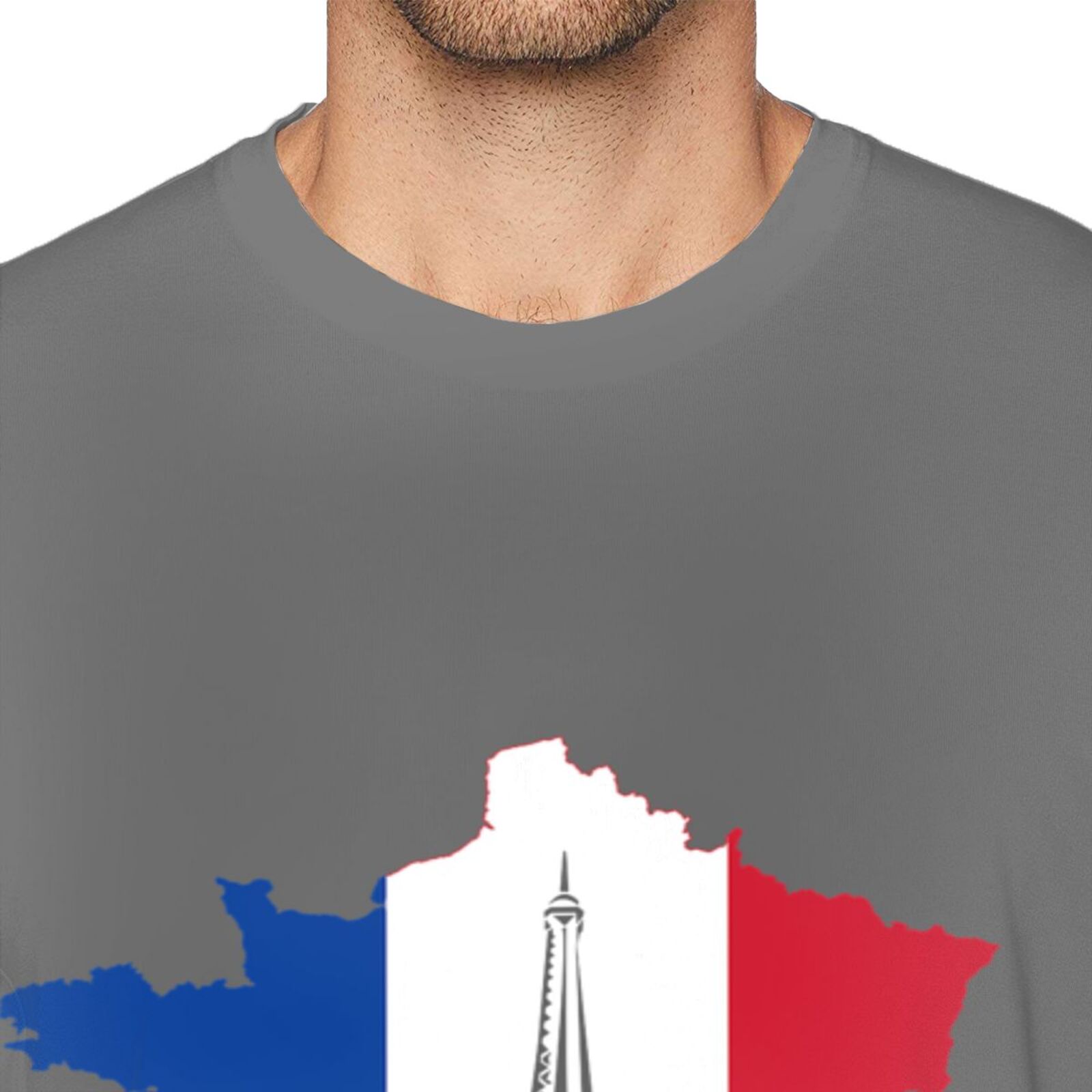 Men's France EURO 2024 Basic Short Sleeve T-Shirt BST1772