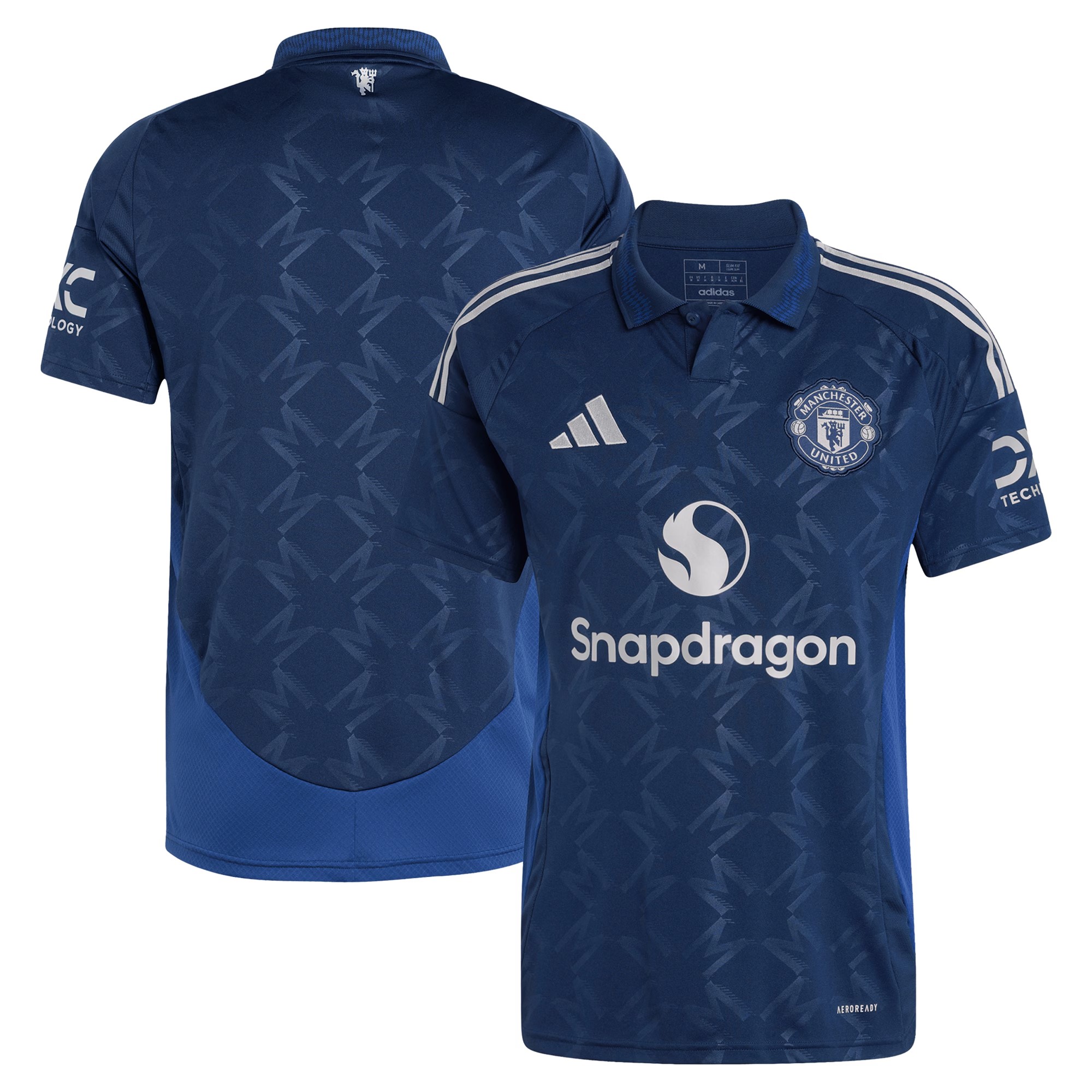 Men's Navy Manchester United 2024/25 Away Replica Jersey