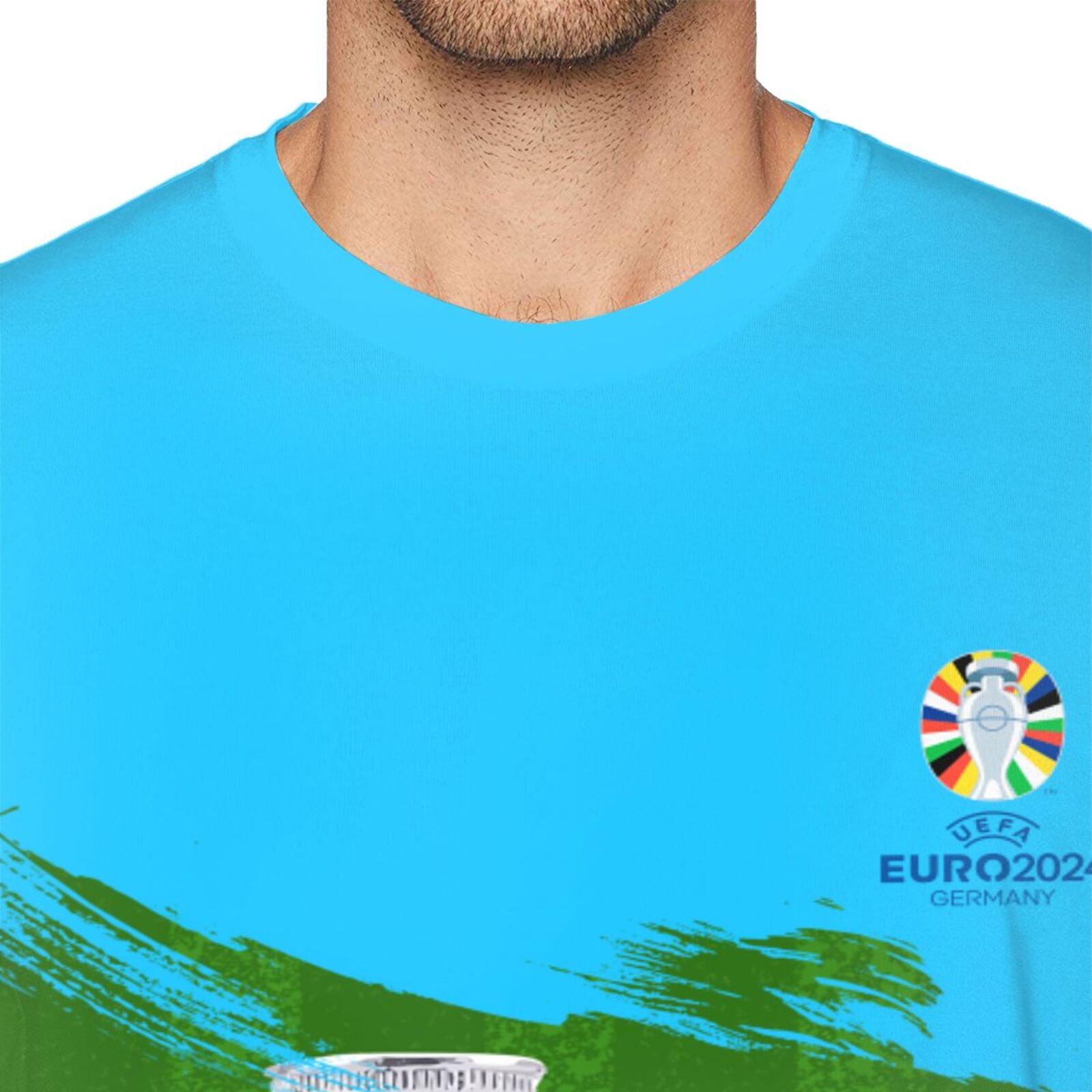 Men's England EURO 2024 Basic Short Sleeve T-Shirt BST1681