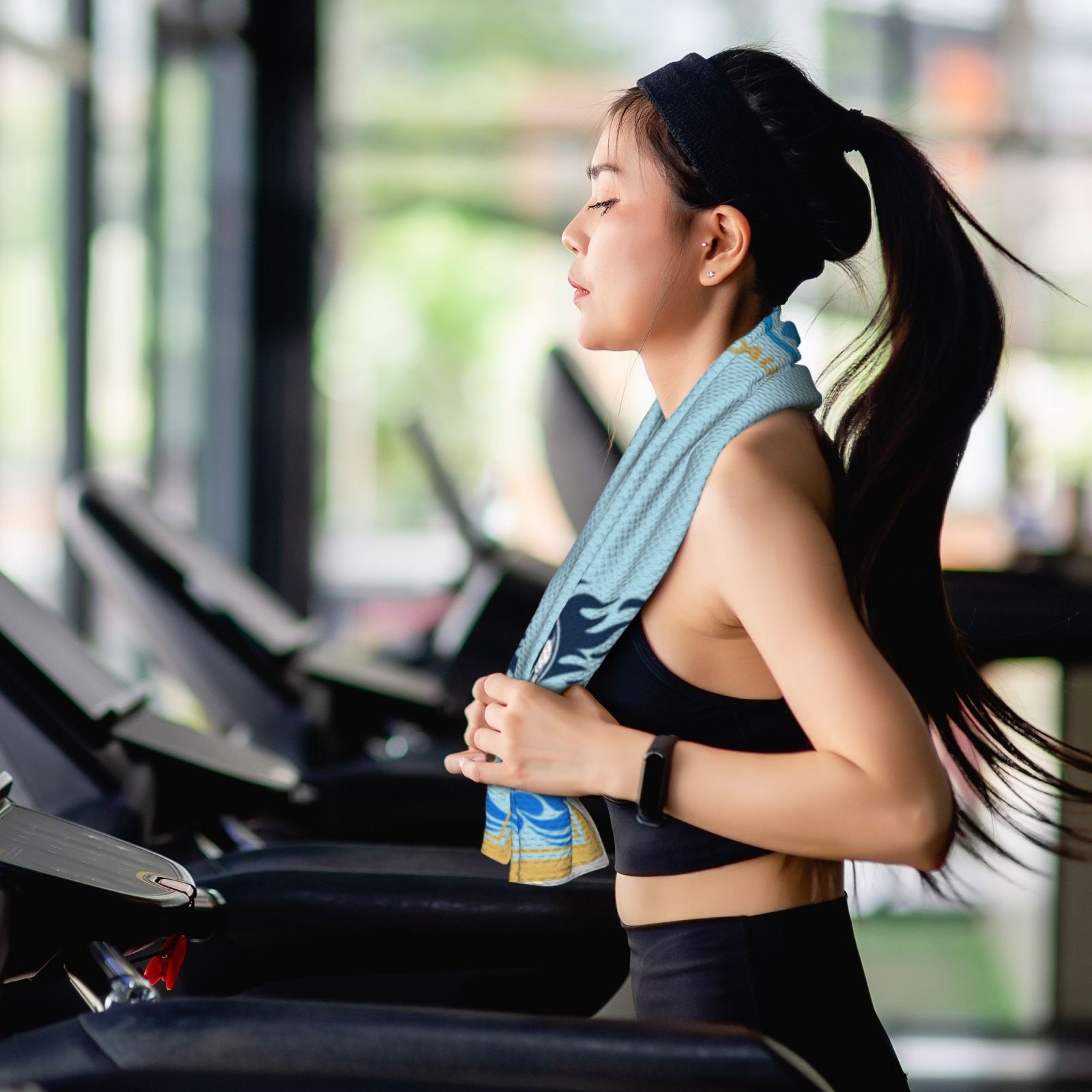 Olympique Marseille Sport Towel CET1967