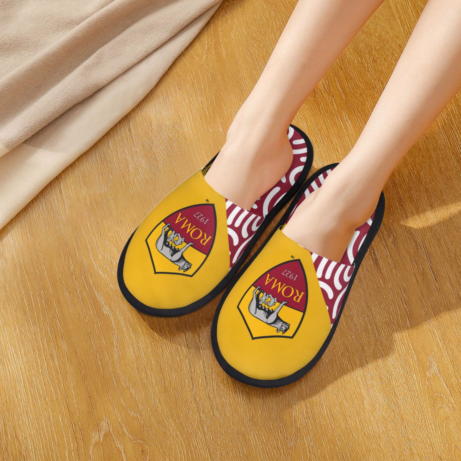 AS Roma Cotton Slippers FSP2254