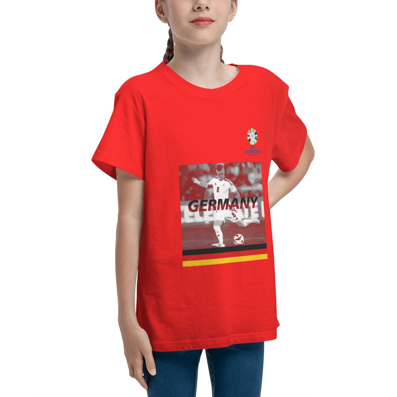 Kid's Germany EURO 2024 Teenage T-shirt TET1710