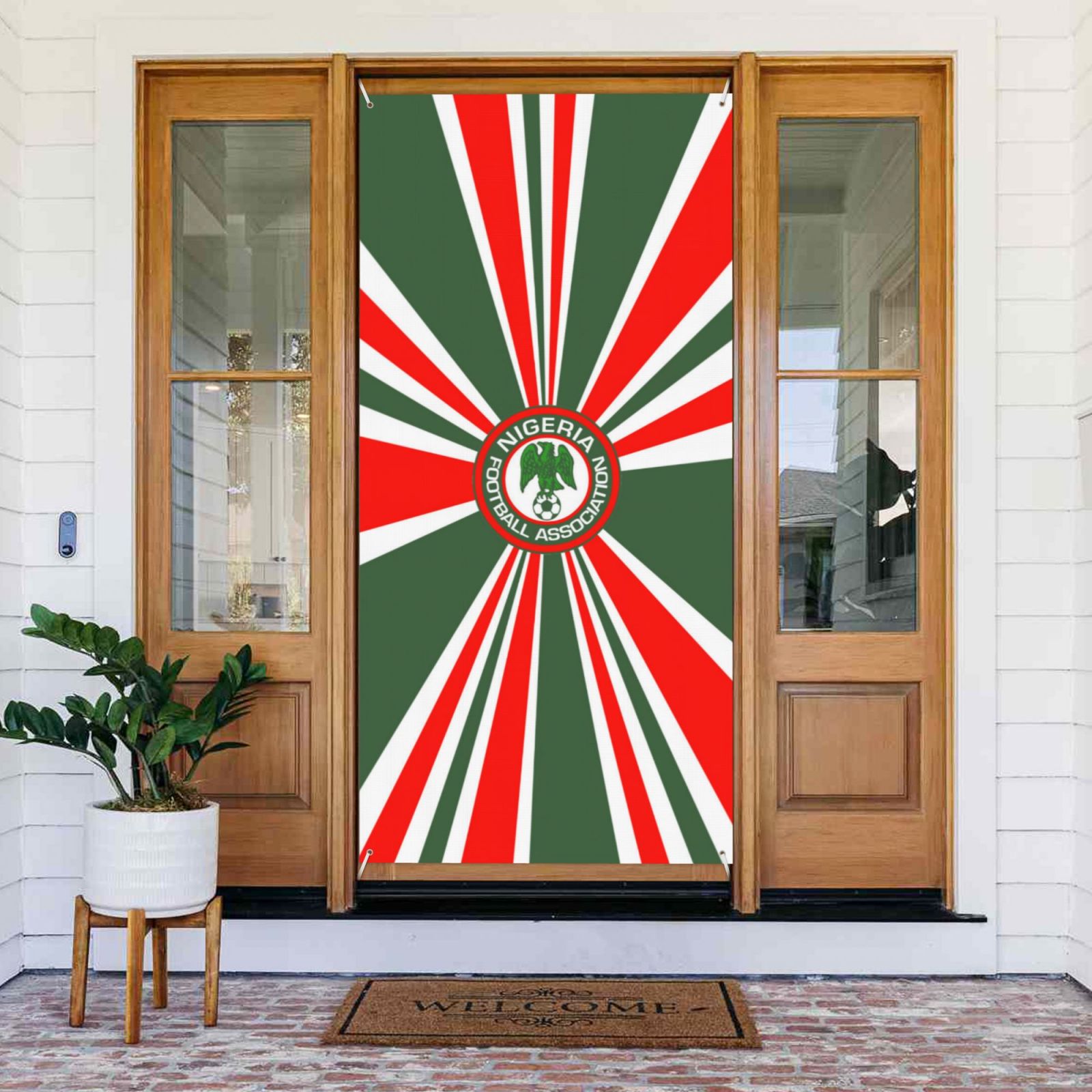 Nigeria Door Cover Decorated Banner DCB2791