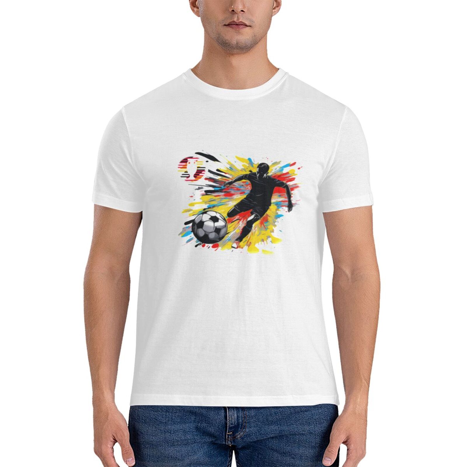 Men's Germany EURO 2024 Basic Short Sleeve T-Shirt BST1748