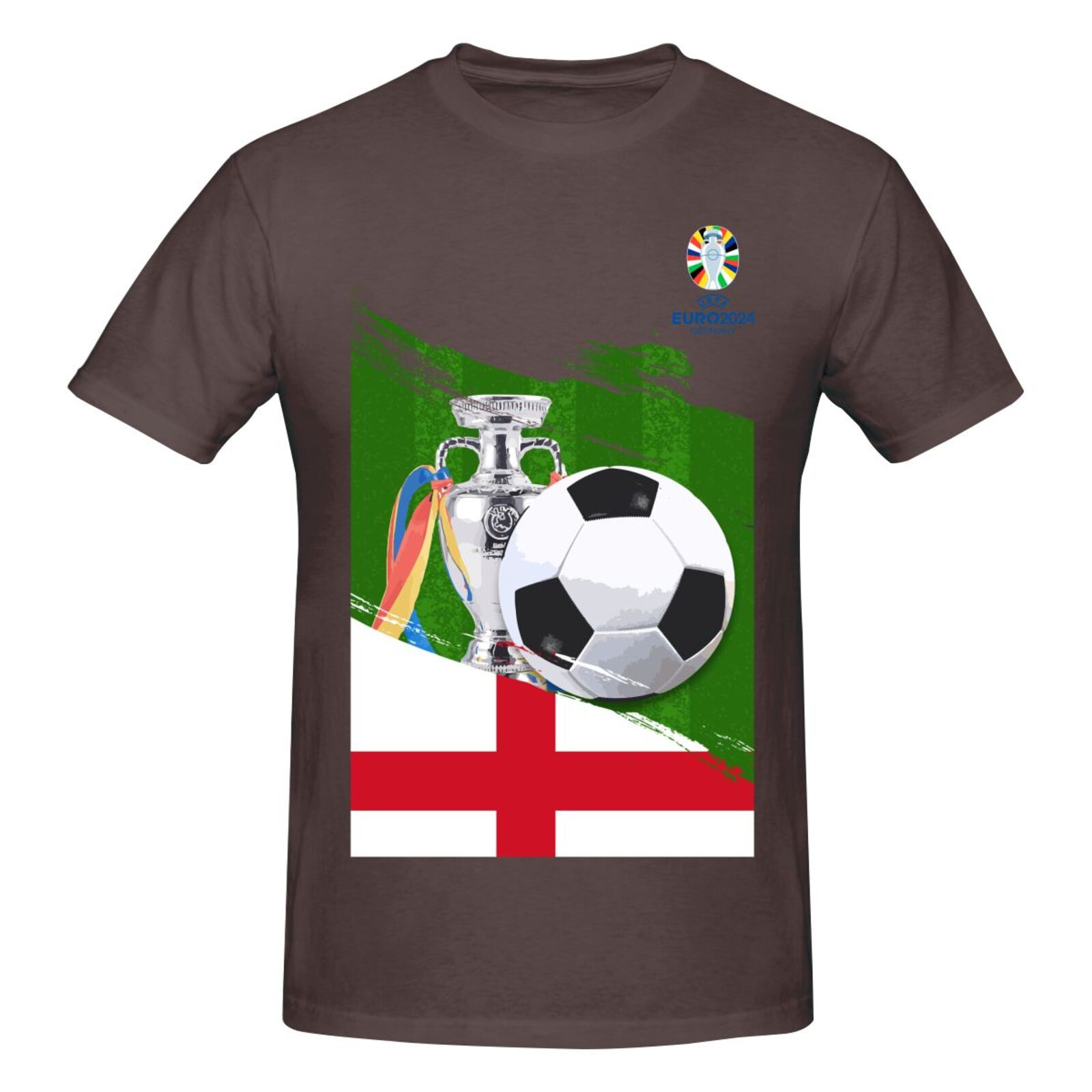 Men's England EURO 2024 Basic Short Sleeve T-Shirt BST1681