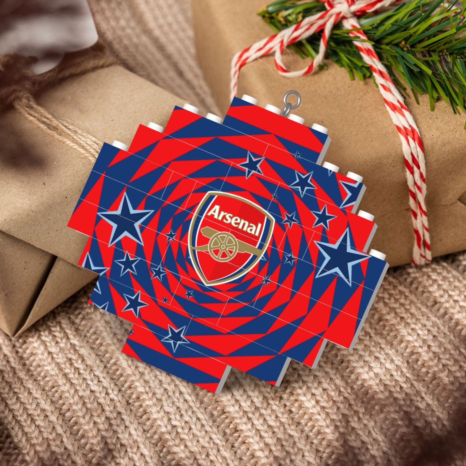 Arsenal Building Block Puzzle Ornament BBP1985