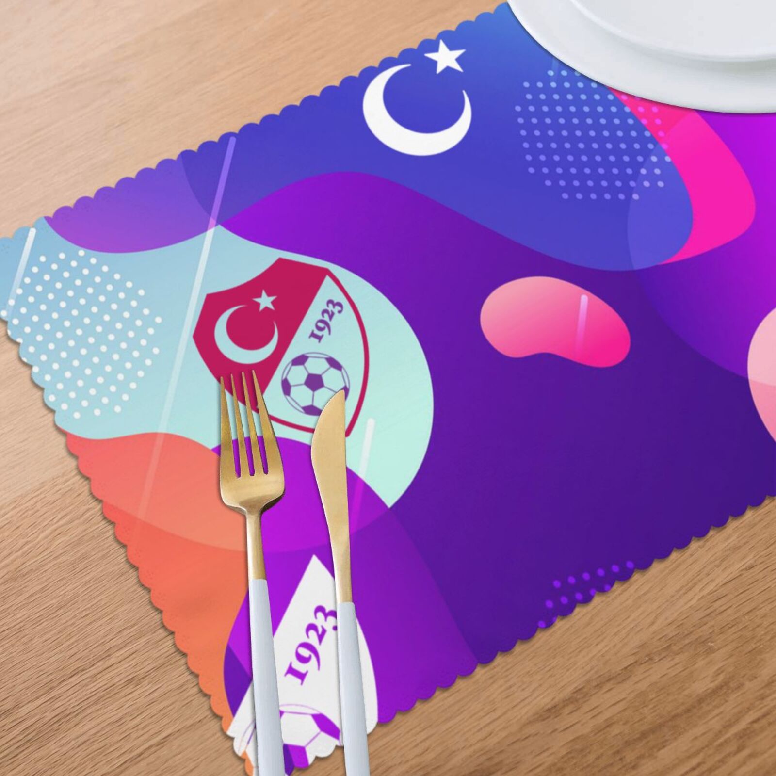 Turkey Placemat Set Of 6 PFD2297