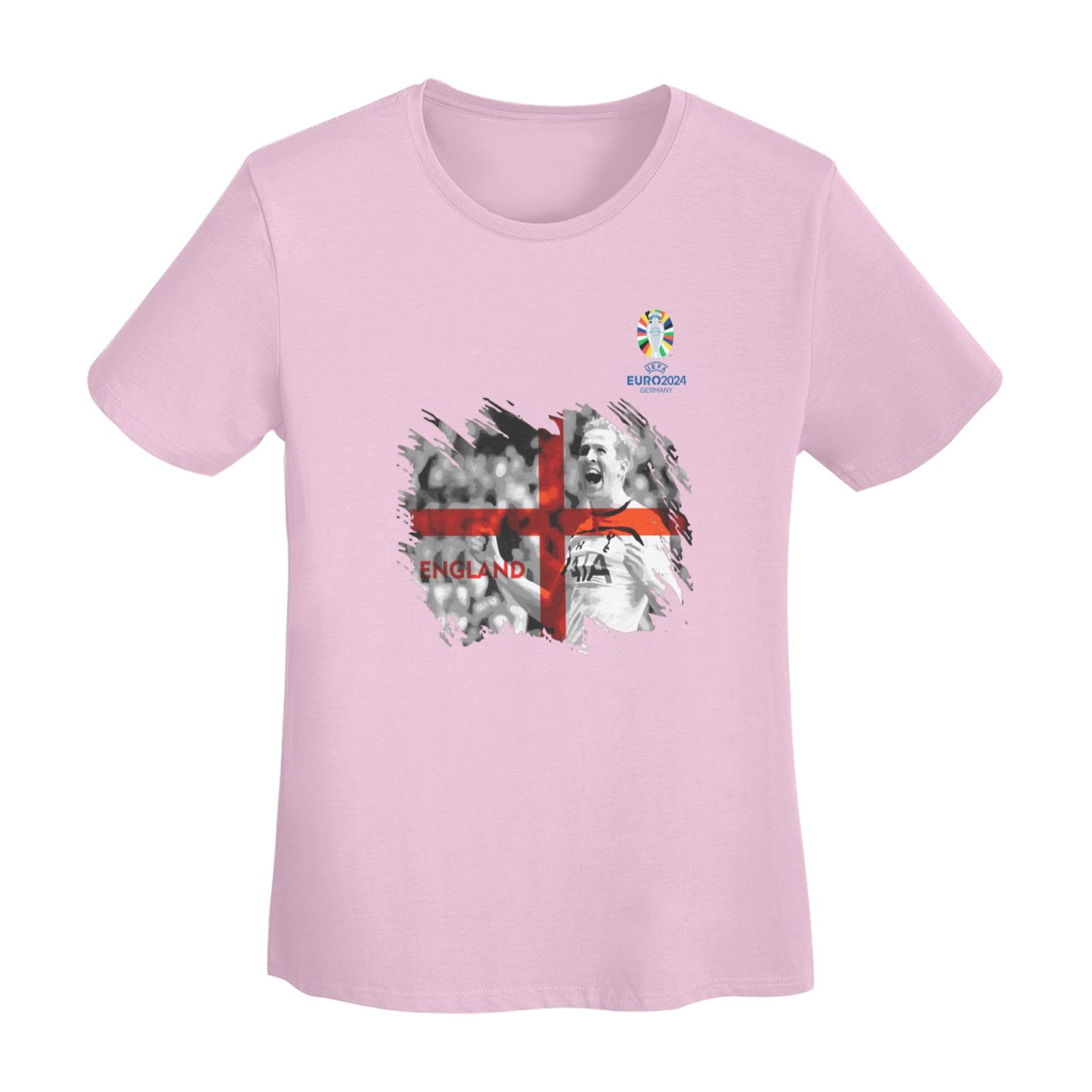 Woman's England EURO 2024 Basic Short Sleeve T-Shirt WBT1712