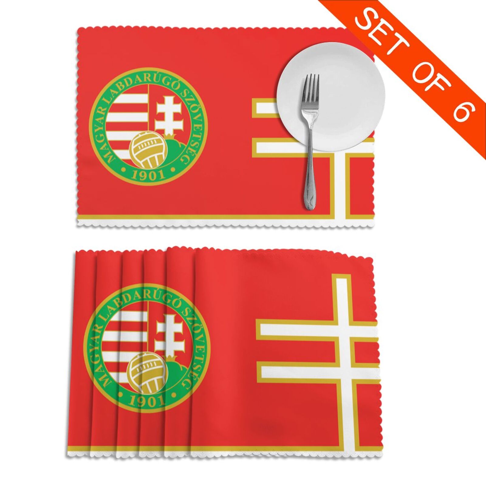 Hungary Placemat Set Of 6 PFD2077