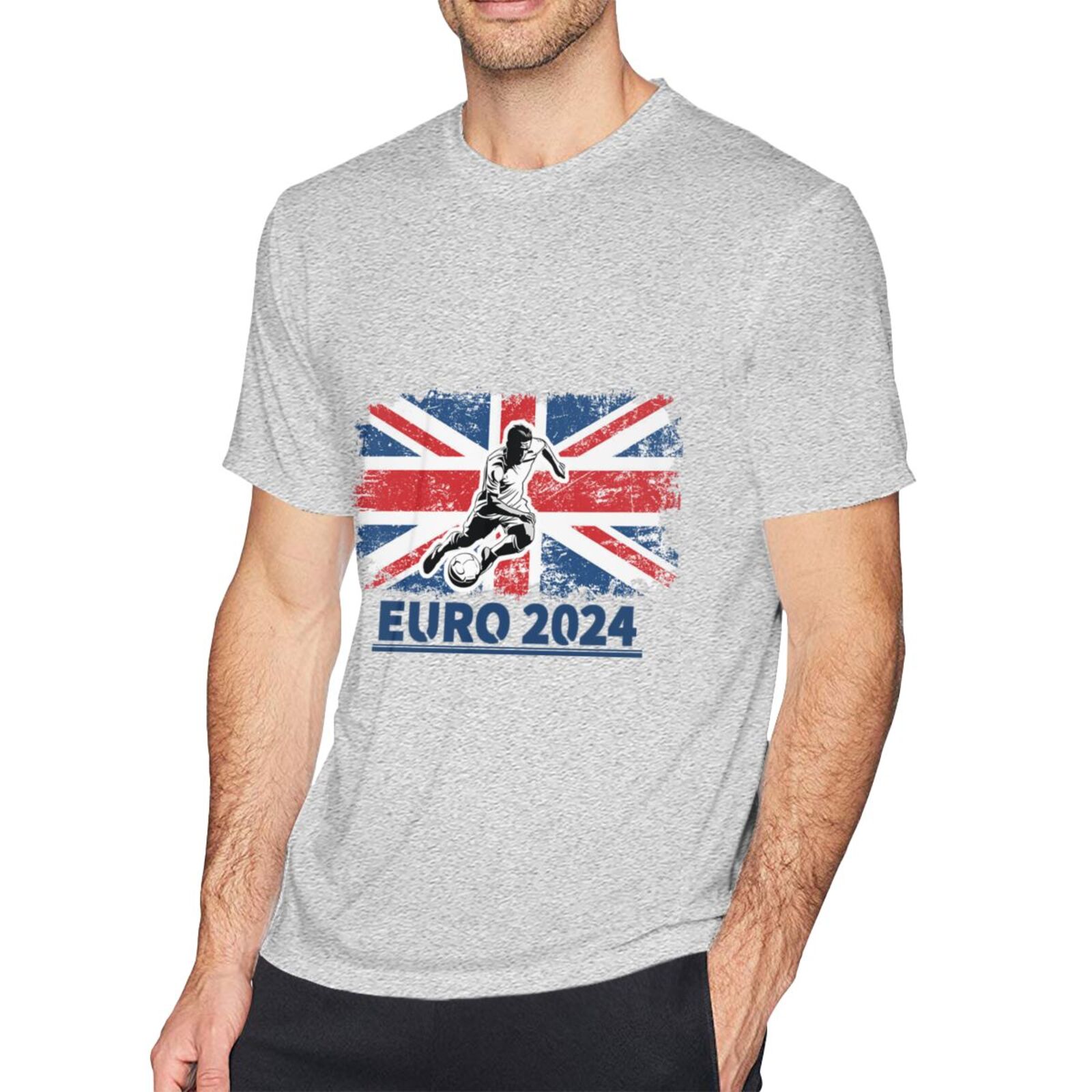 Men's England EURO 2024 Basic Short Sleeve T-Shirt BST1750