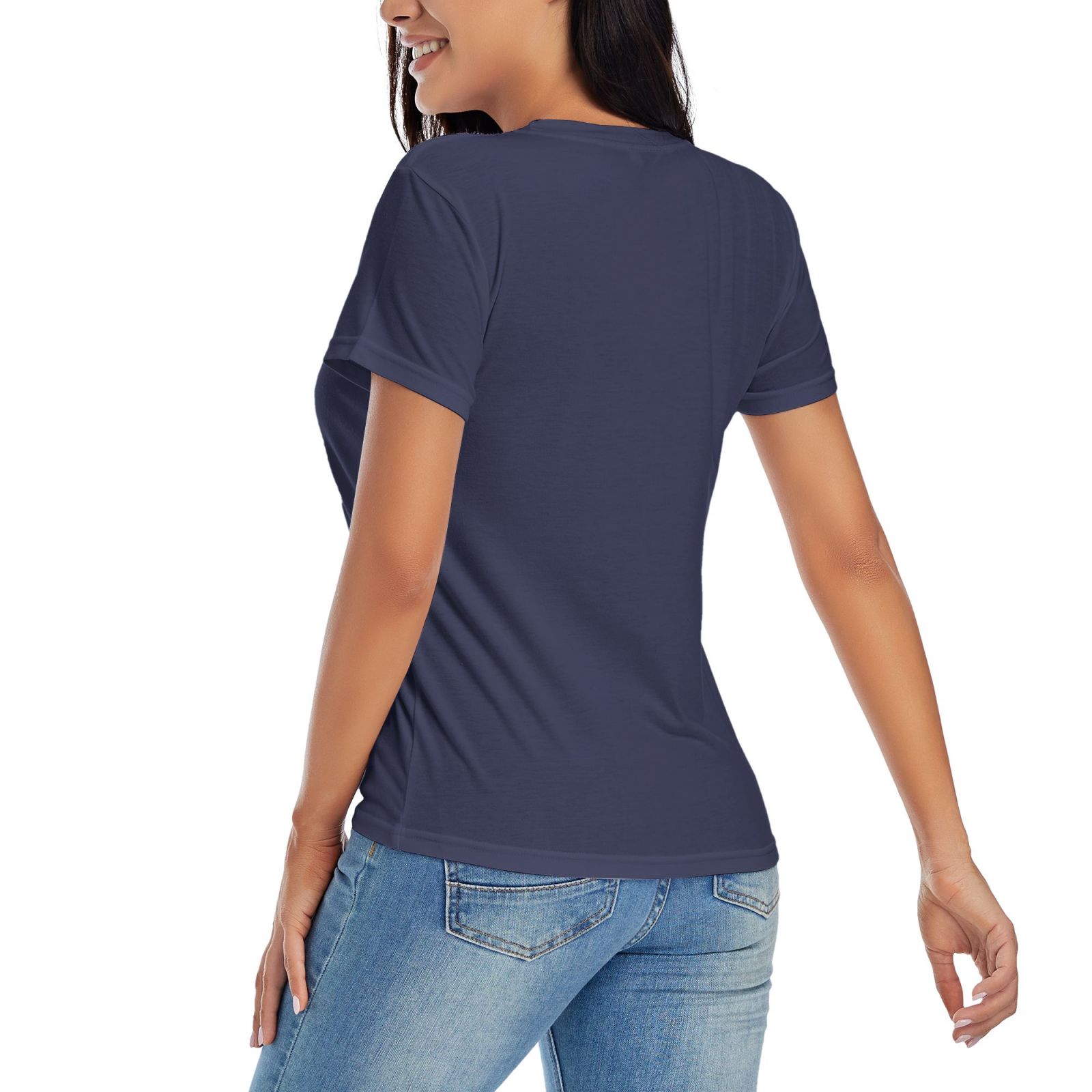 Women's Spain EURO 2024 Basic Short Sleeve T-Shirt WBT1725