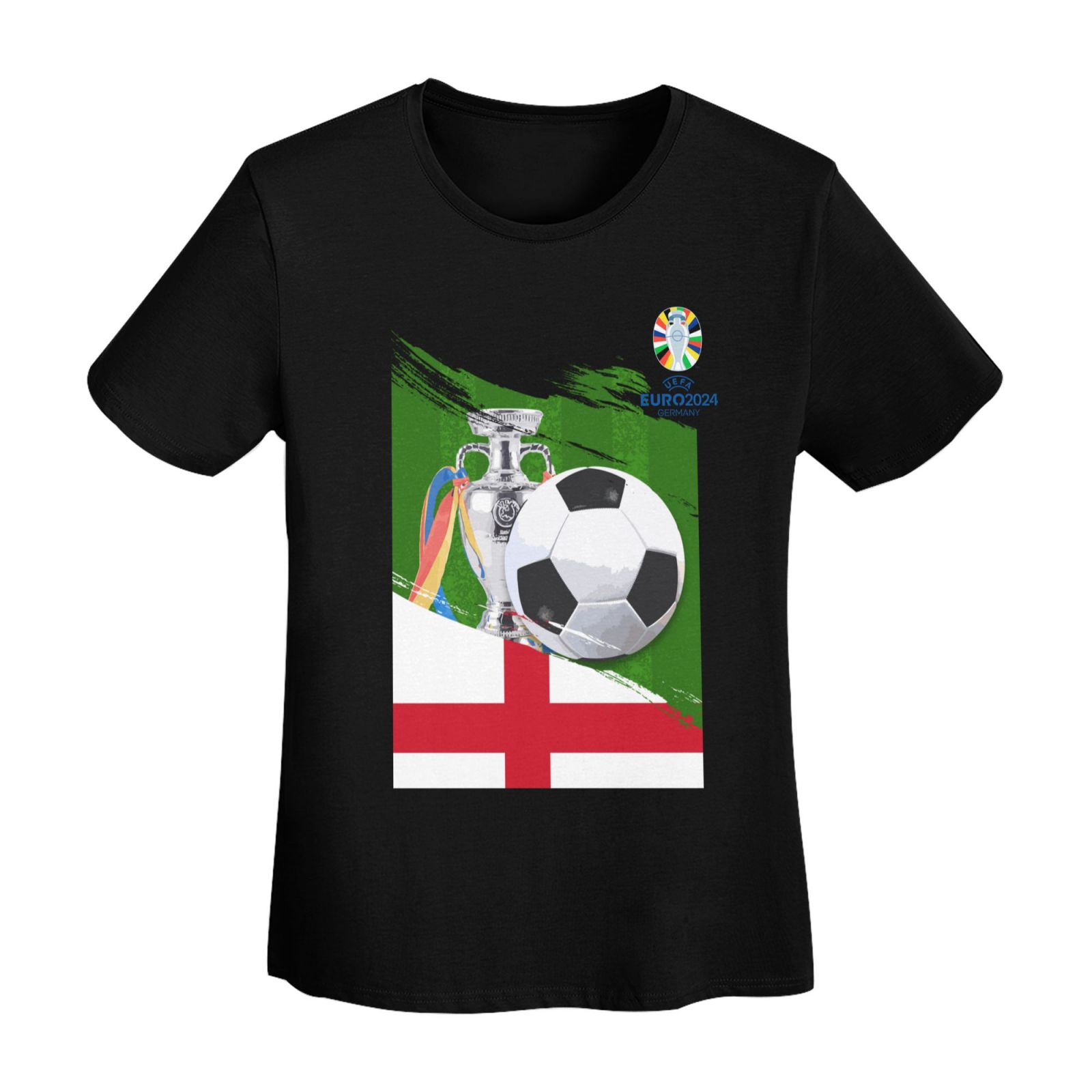 Women's England EURO 2024 Basic Short Sleeve T-Shirt WBT1682