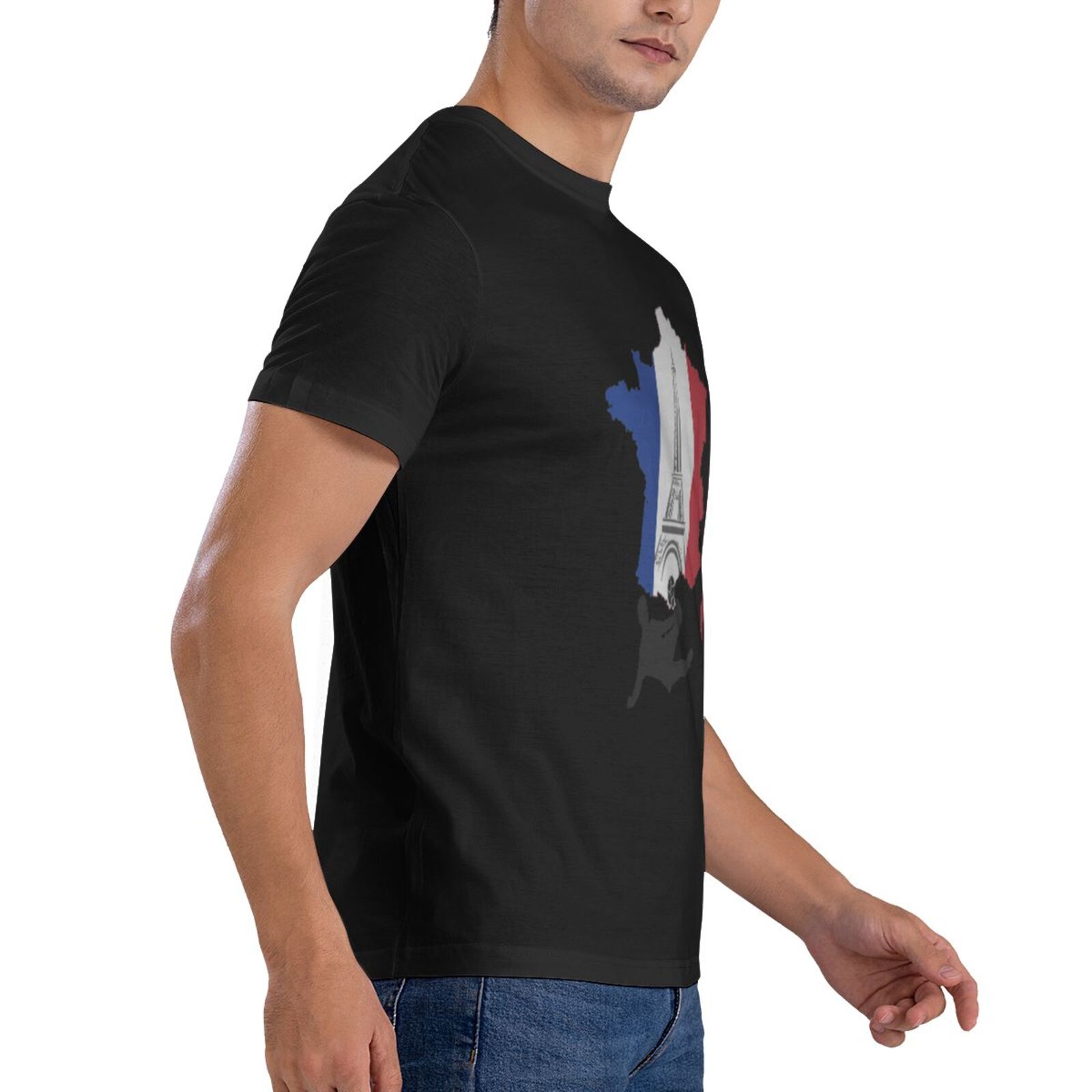 Men's France EURO 2024 Basic Short Sleeve T-Shirt BST1772