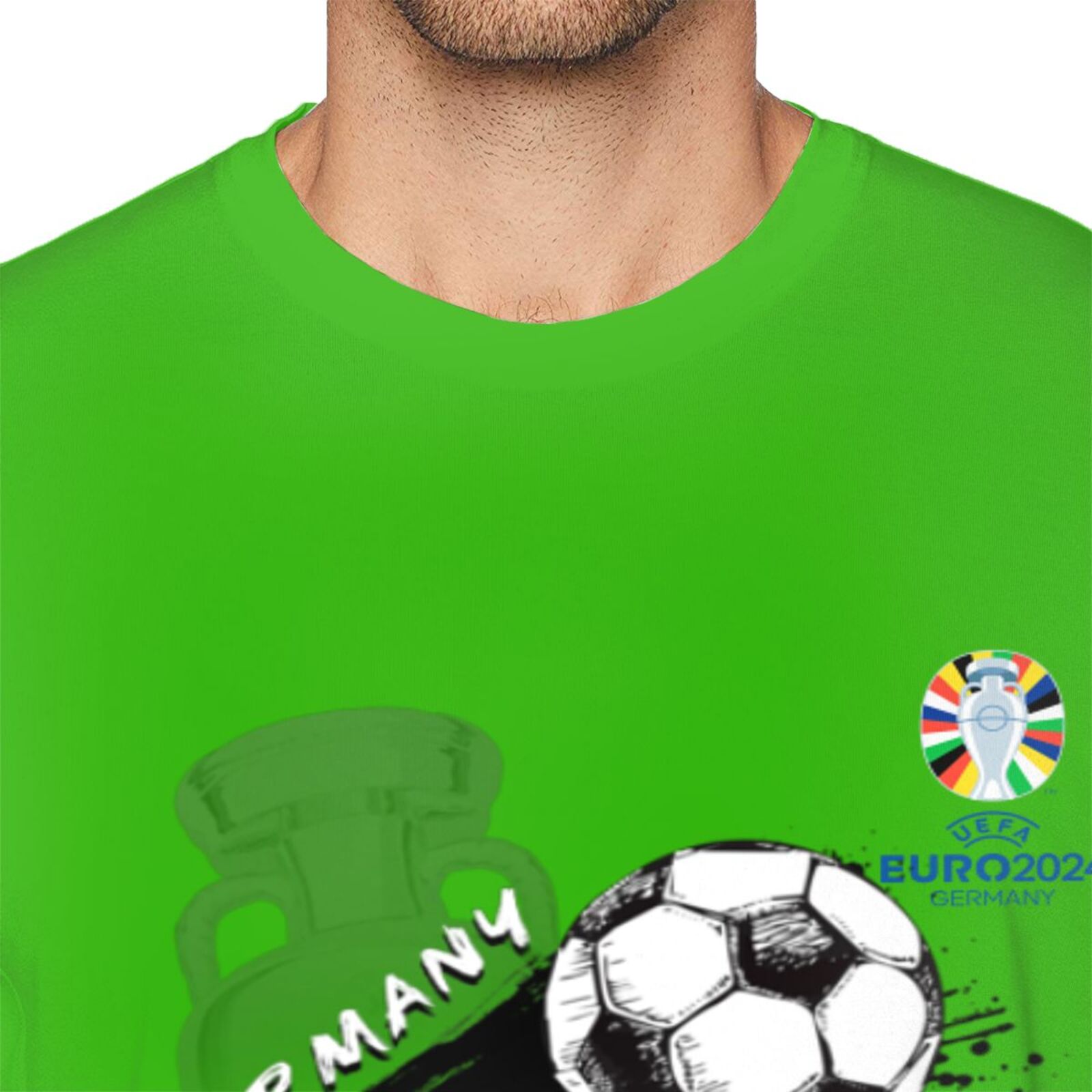 Men's Germany EURO 2024 Basic Short Sleeve T-Shirt BST1679