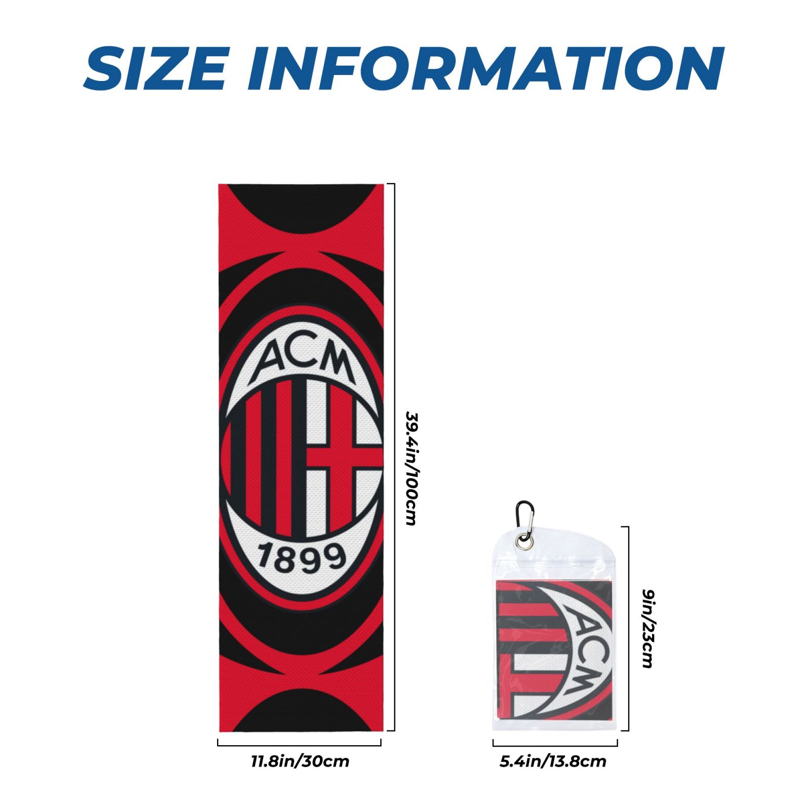 AC Milan Sports Towel CET2144