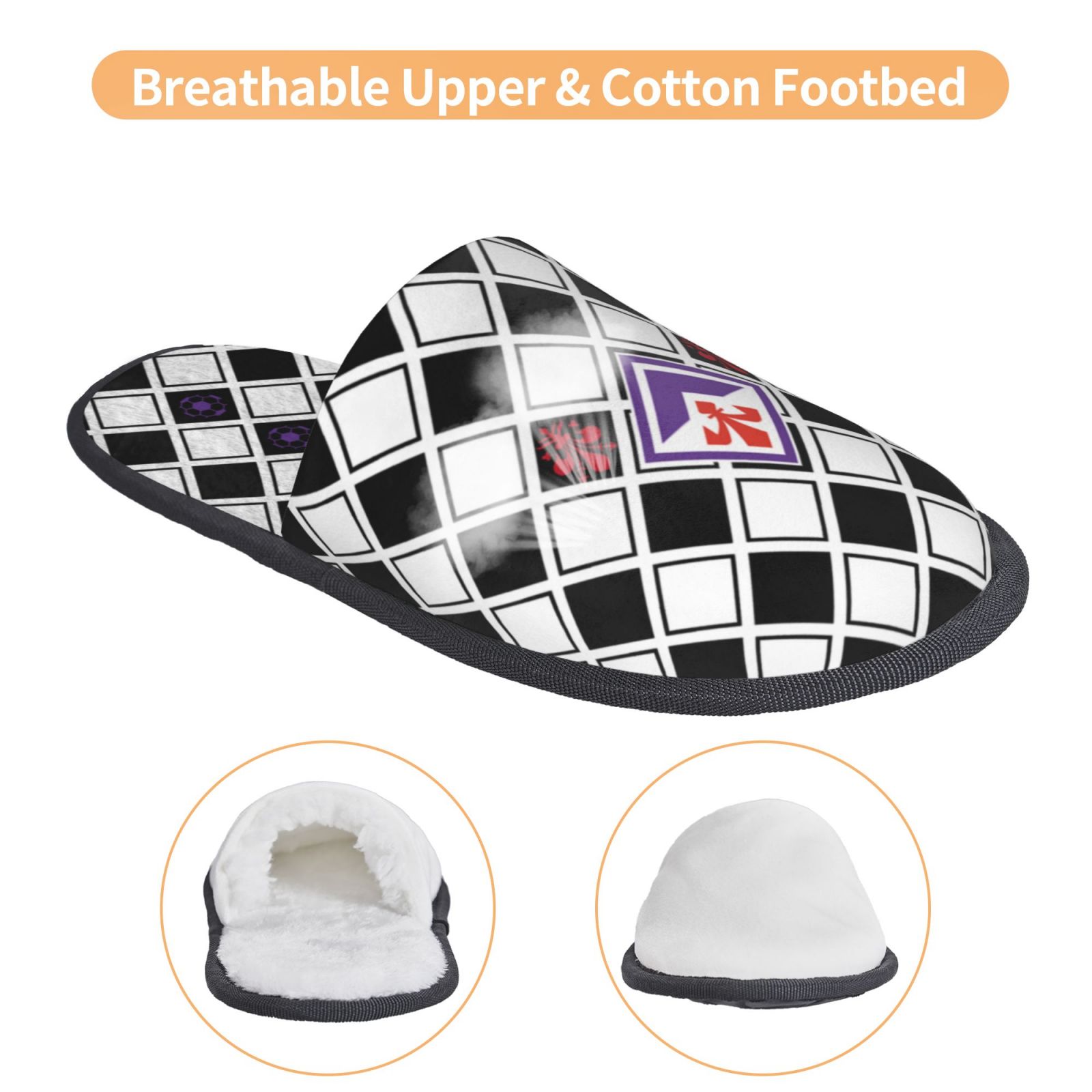 Fiorentina Cotton Slippers FSP2358