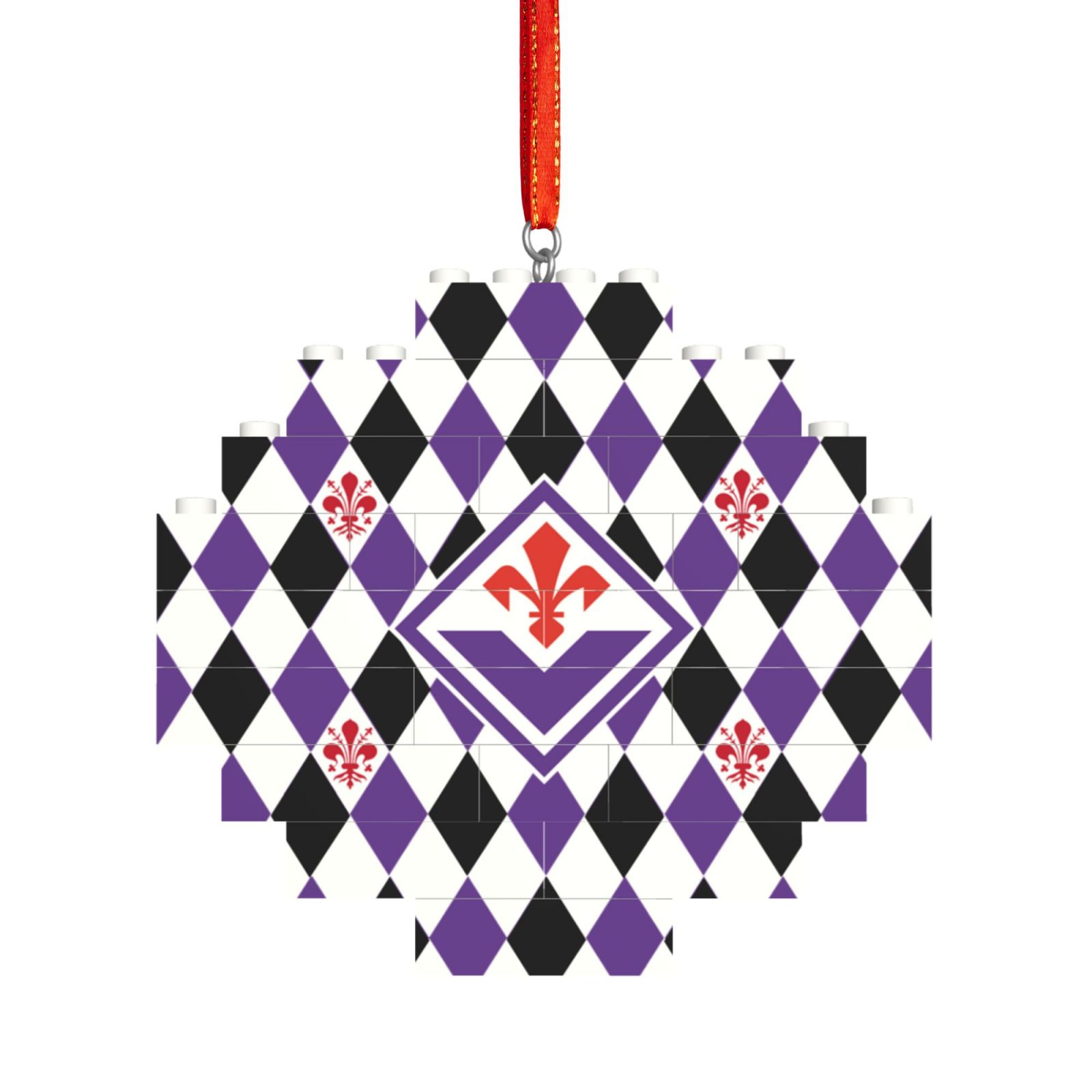 Fiorentina Building Block Puzzle Ornament BBP2031
