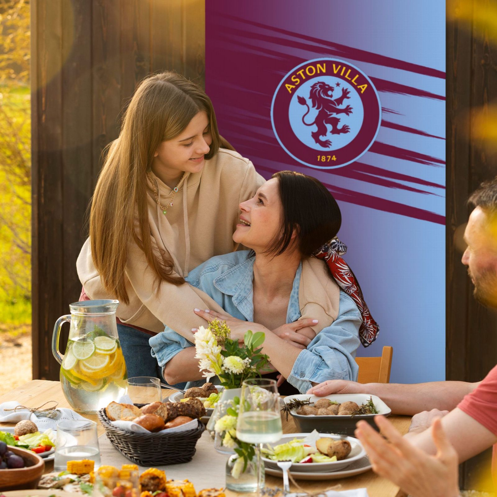 Aston Villa Door Cover Decorated Banner DCB2786