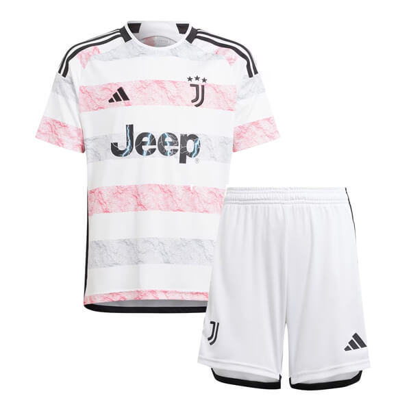Kid's Juventus Away Jersey+Shorts 23/24