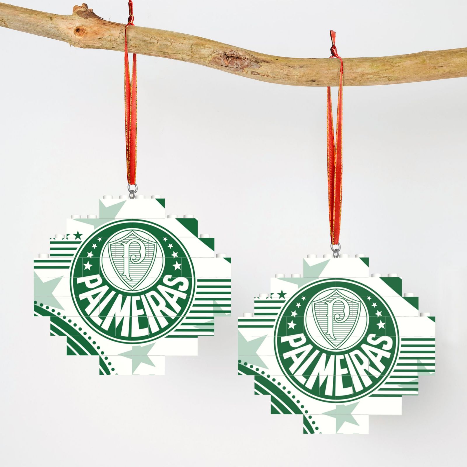 SE Palmeiras Building Block Puzzle Ornament BBP2098