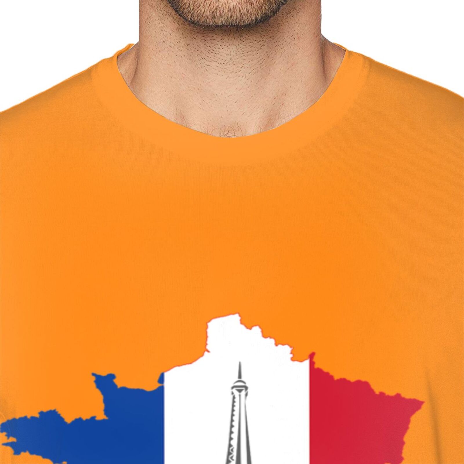 Men's France EURO 2024 Basic Short Sleeve T-Shirt BST1772