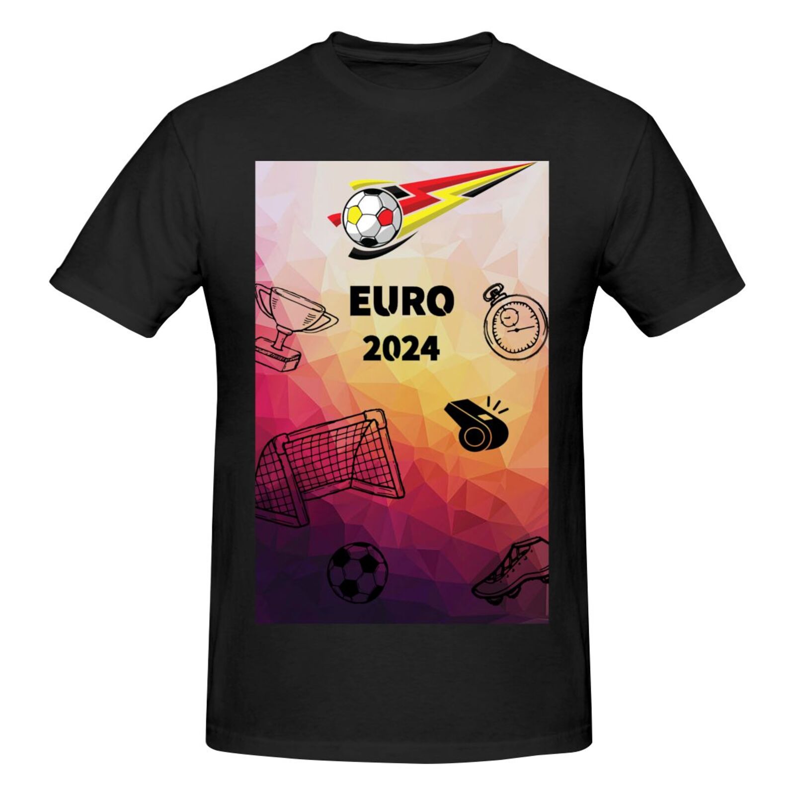 Men's Germany EURO 2024 Basic Short Sleeve T-Shirt BST1771