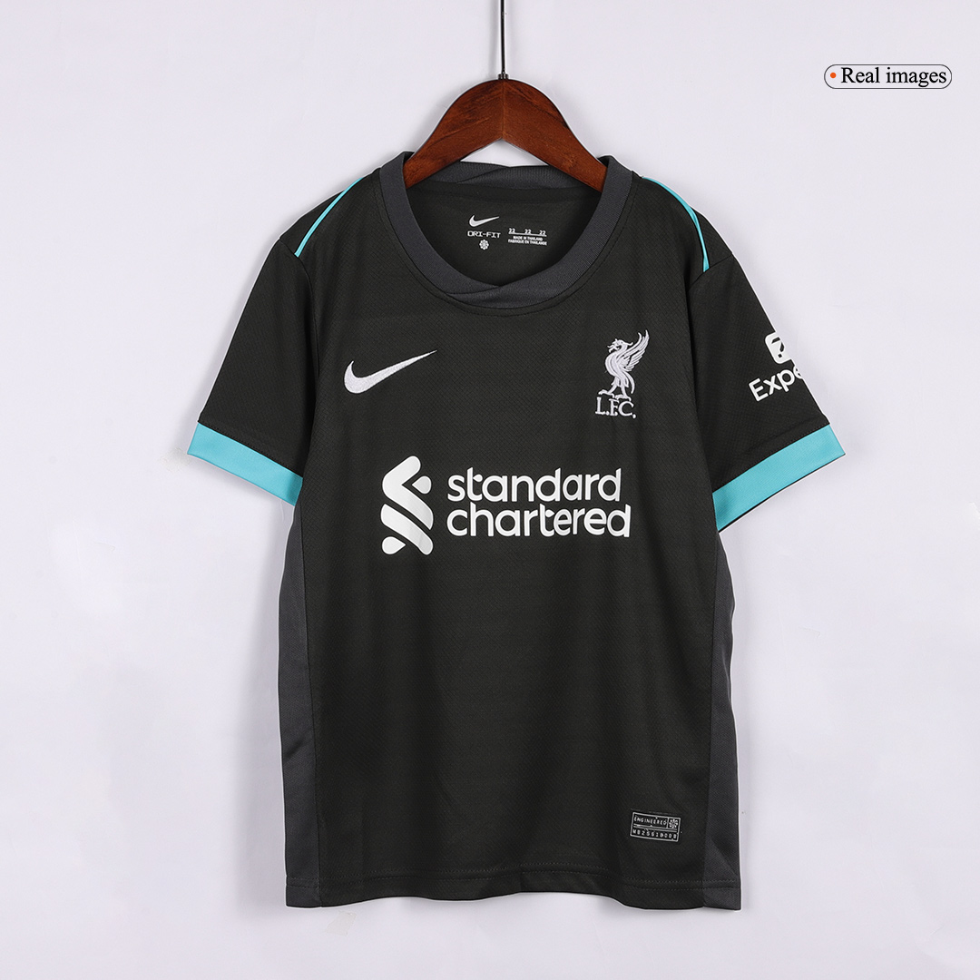 Kid's Liverpool Away Jersey+Shorts 2024/25