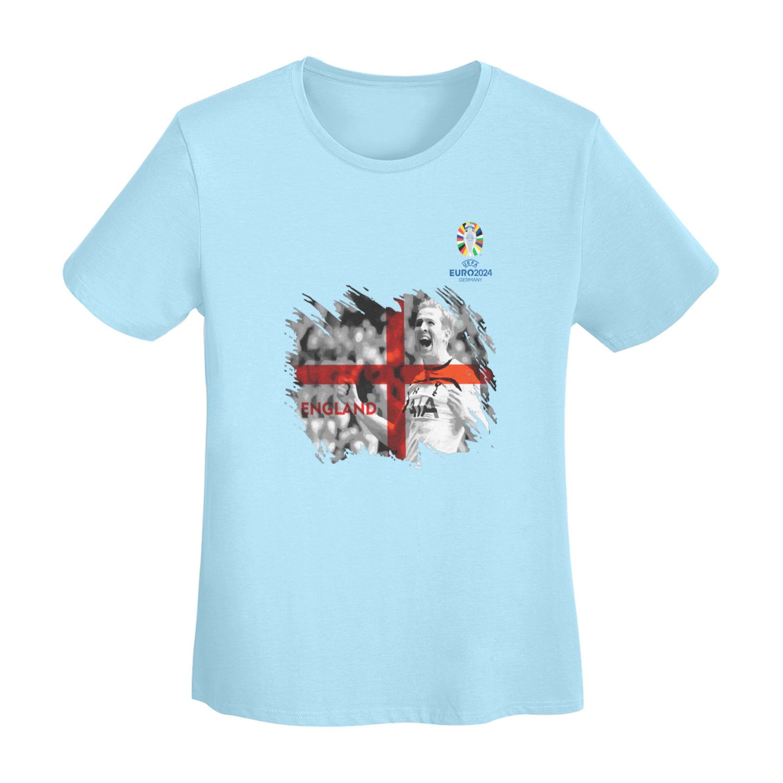 Woman's England EURO 2024 Basic Short Sleeve T-Shirt WBT1712