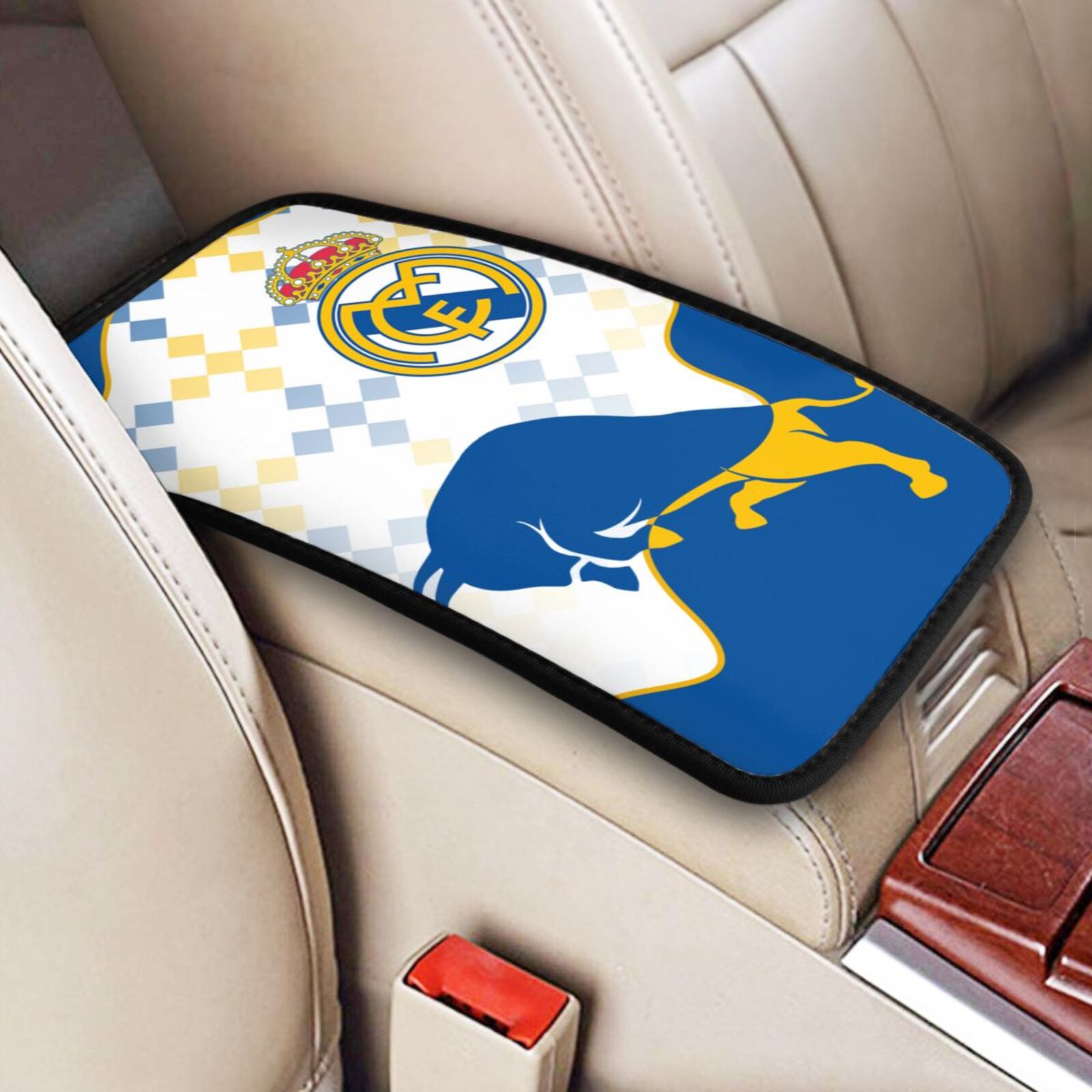 Real Madrid Car Handrail Box Cushion CHC2606