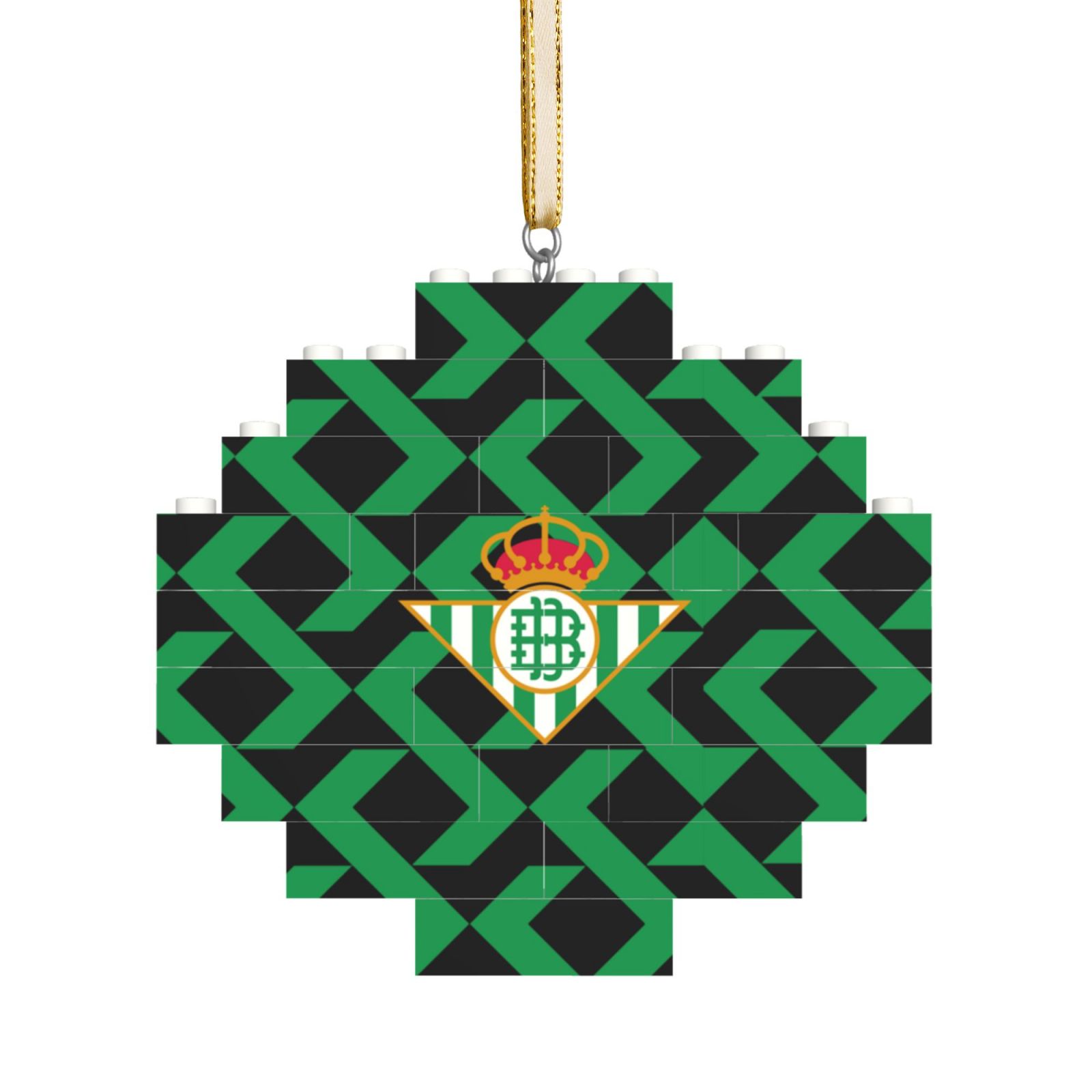 Real Betis Building Block Puzzle Ornament BBP2004