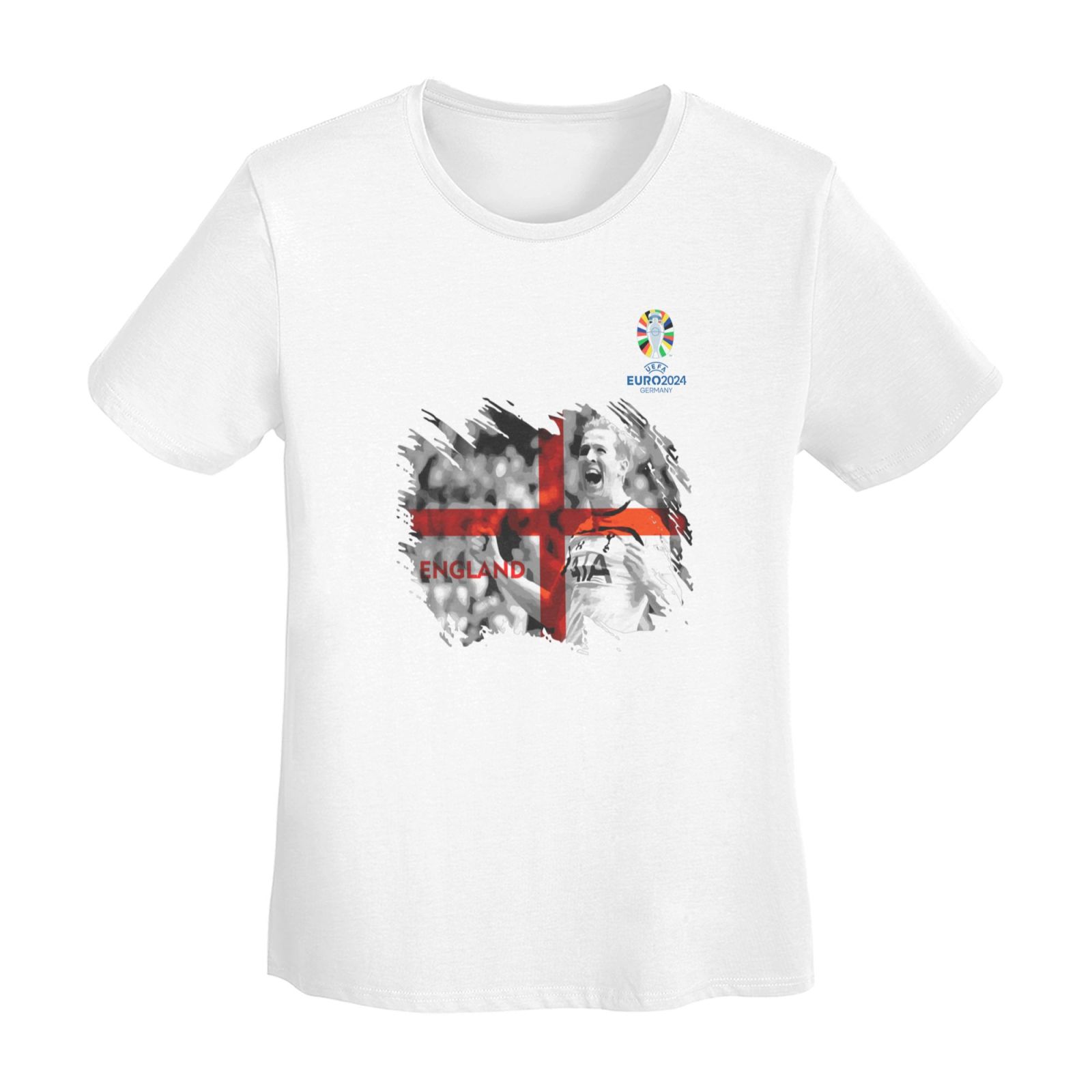 Woman's England EURO 2024 Basic Short Sleeve T-Shirt WBT1712