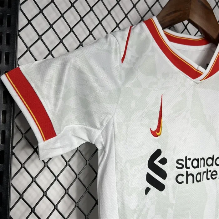 Kids Liverpool Third Jersey 24/25 Football Kit （shirt+shorts）