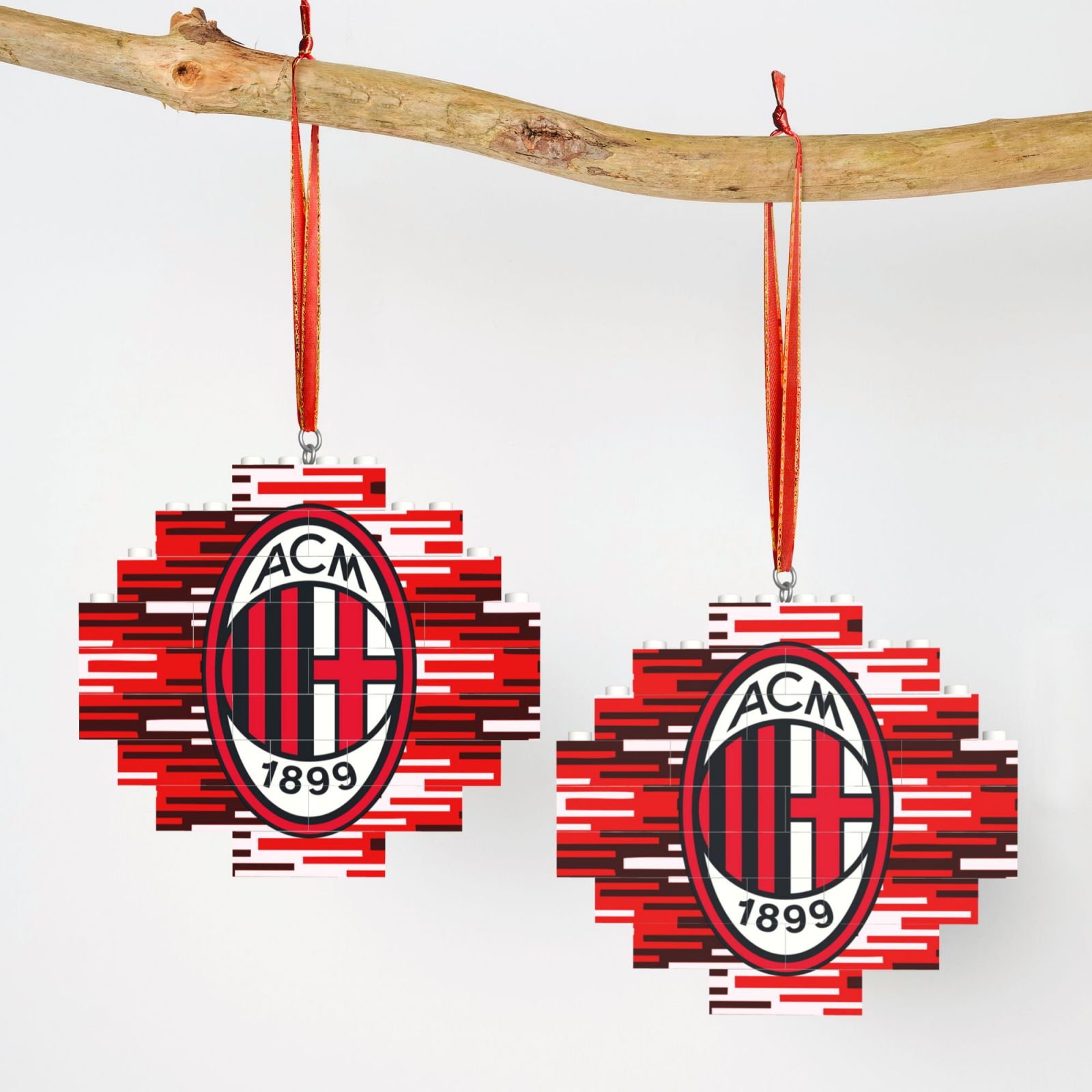 AC Milan Building Block Puzzle Ornament BBP2182