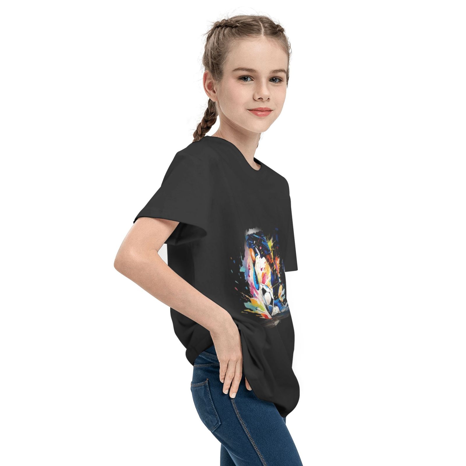 Kid's France EURO 2024 Teenage T-shirt TET1755